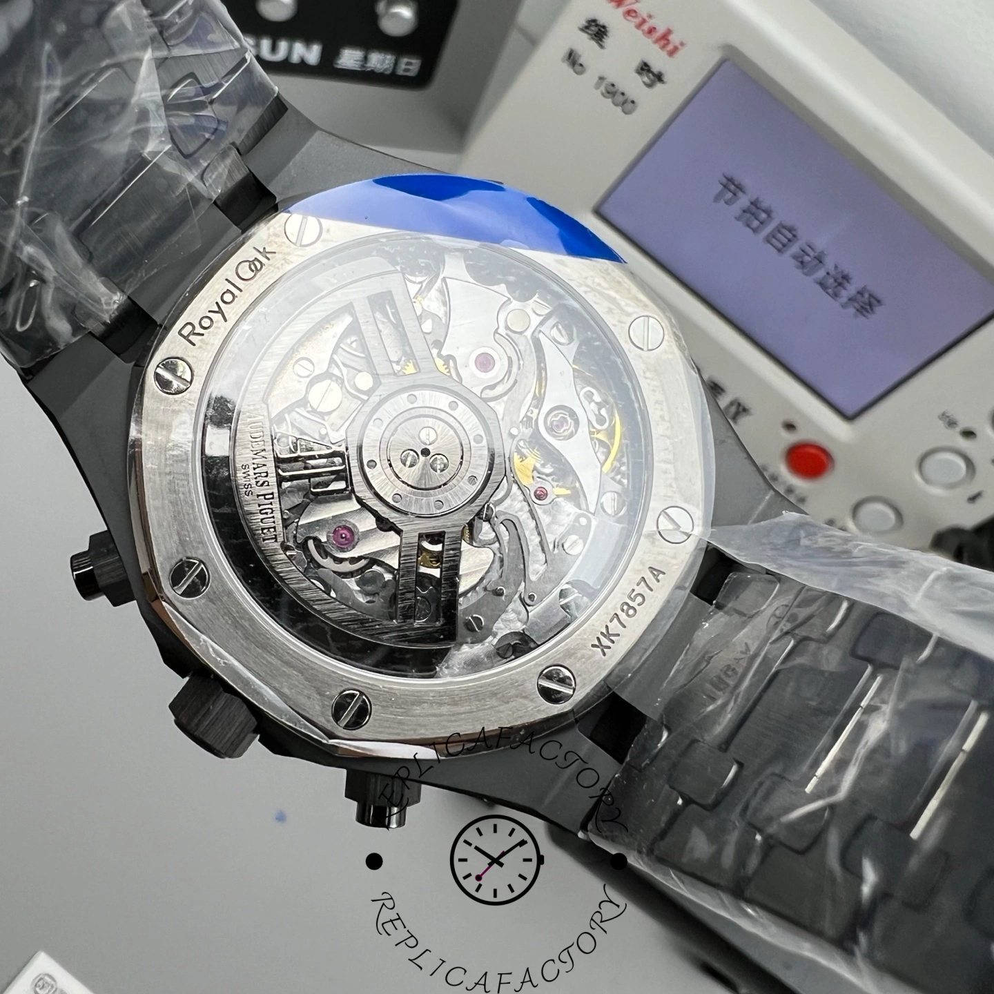 1:1 Clone AP Royal Oak Chronograph Black Ceramic 26331CE.OO.1225CE.01