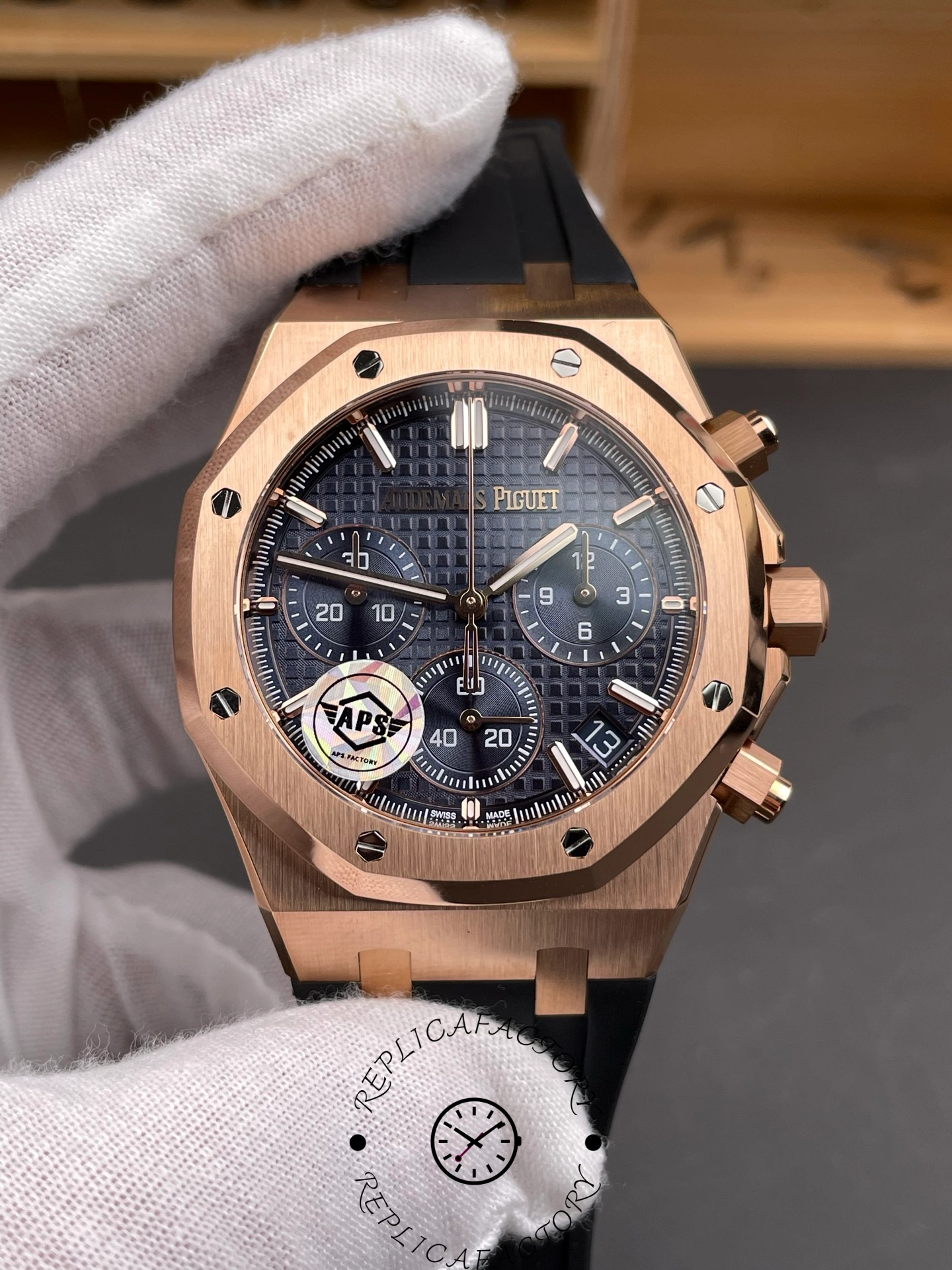 1:1 Clone AP Royal Oak 41mm Black Dial 26420RO.OO.A002CA.01
