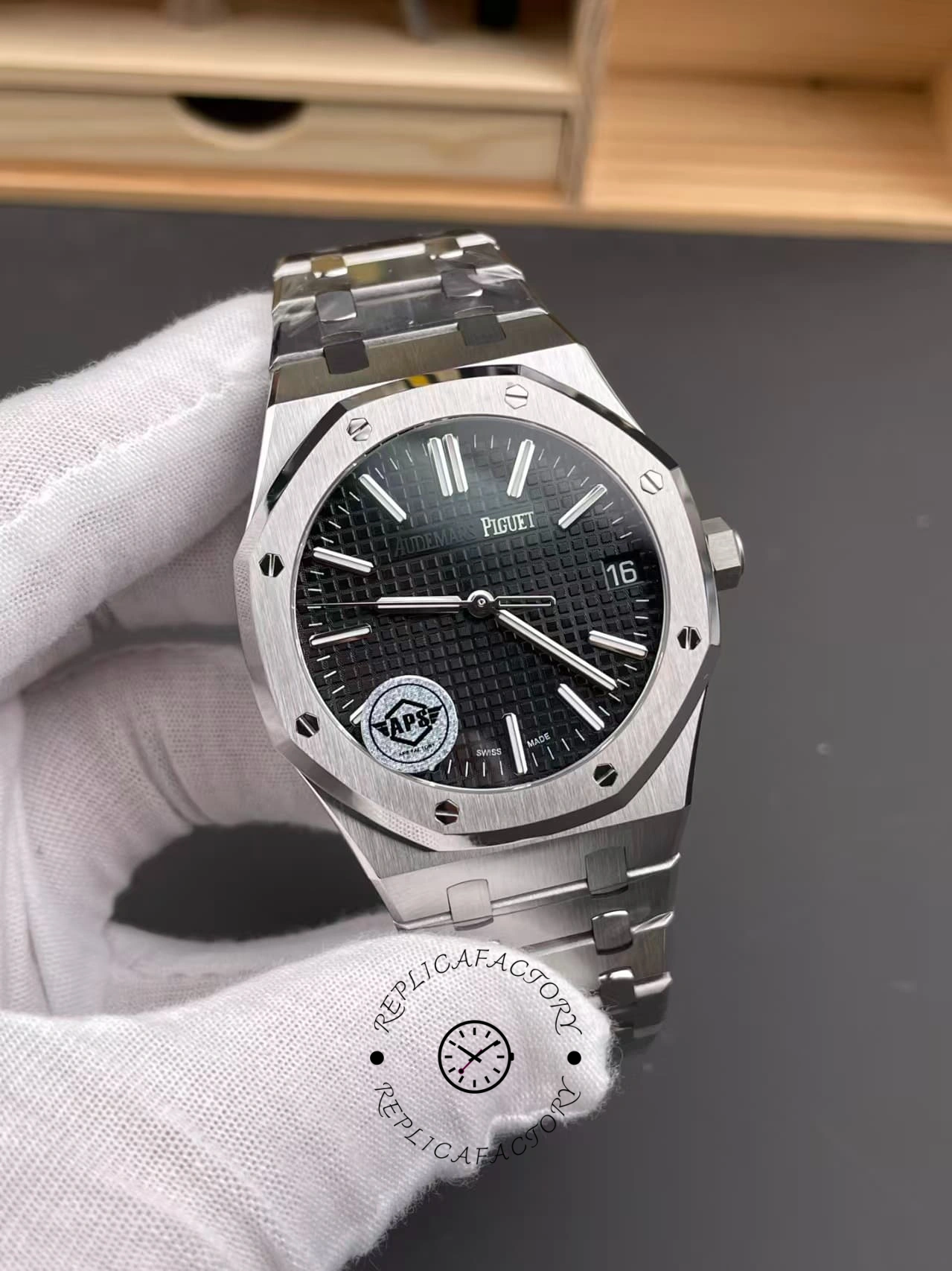 AP Royal Oak 15510ST.OO.1320ST.02 1:1 Clone Automatic Men's Watch