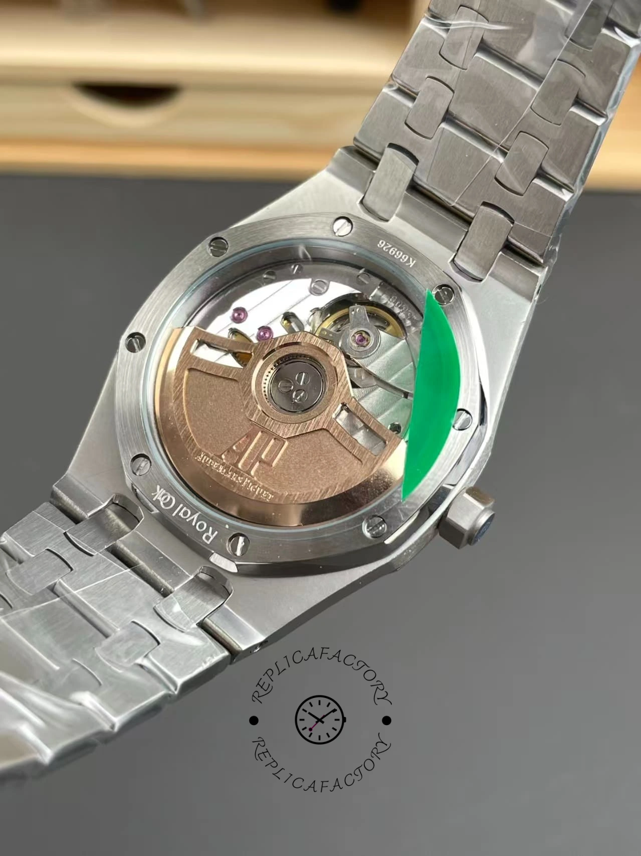 AP 77350ST.OO.1261ST.01 Royal Oak Replica Automatic 34mm Silve Dial