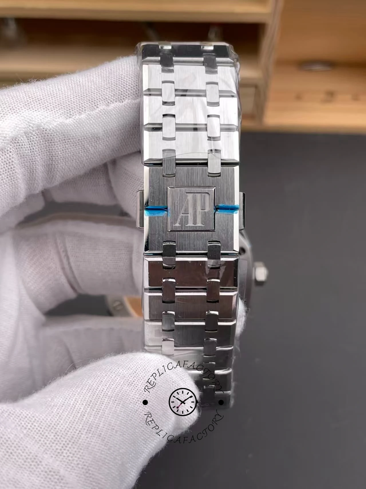 Replica AP Royal Oak Selfwinding 15510ST.OO.1320ST.01 41mm Blue Dial