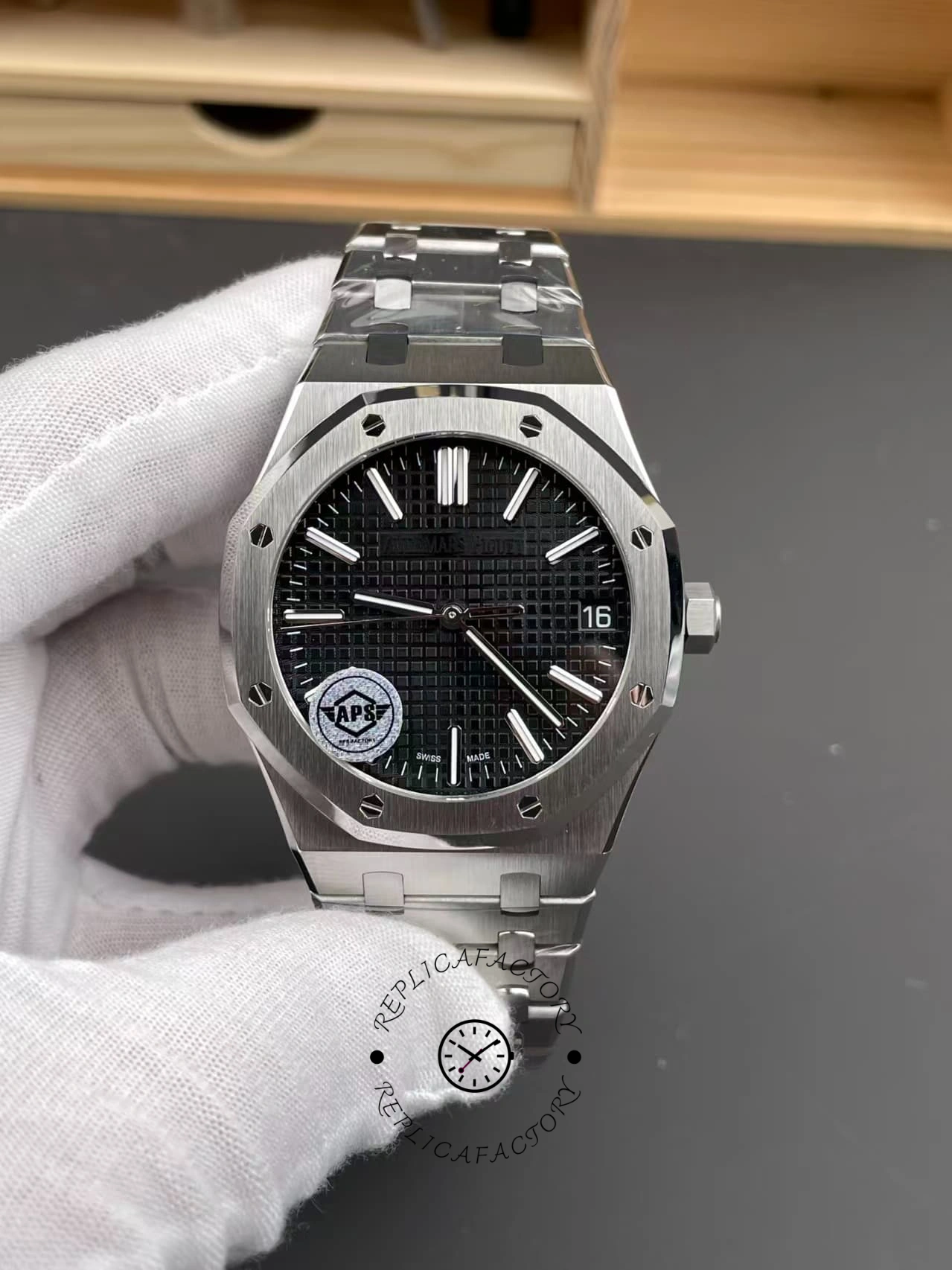 AP Royal Oak 15510ST.OO.1320ST.02 1:1 Clone Automatic Men's Watch