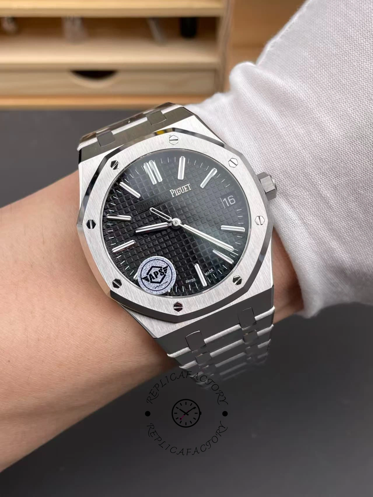 AP Royal Oak 15510ST.OO.1320ST.02 1:1 Clone Automatic Men's Watch