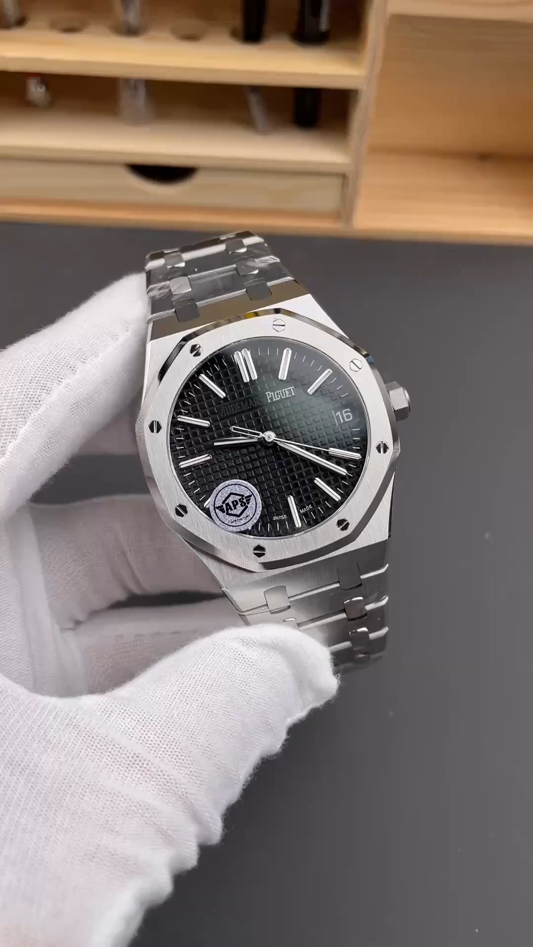AP Royal Oak 15510ST.OO.1320ST.02 1:1 Clone Automatic Men's Watch