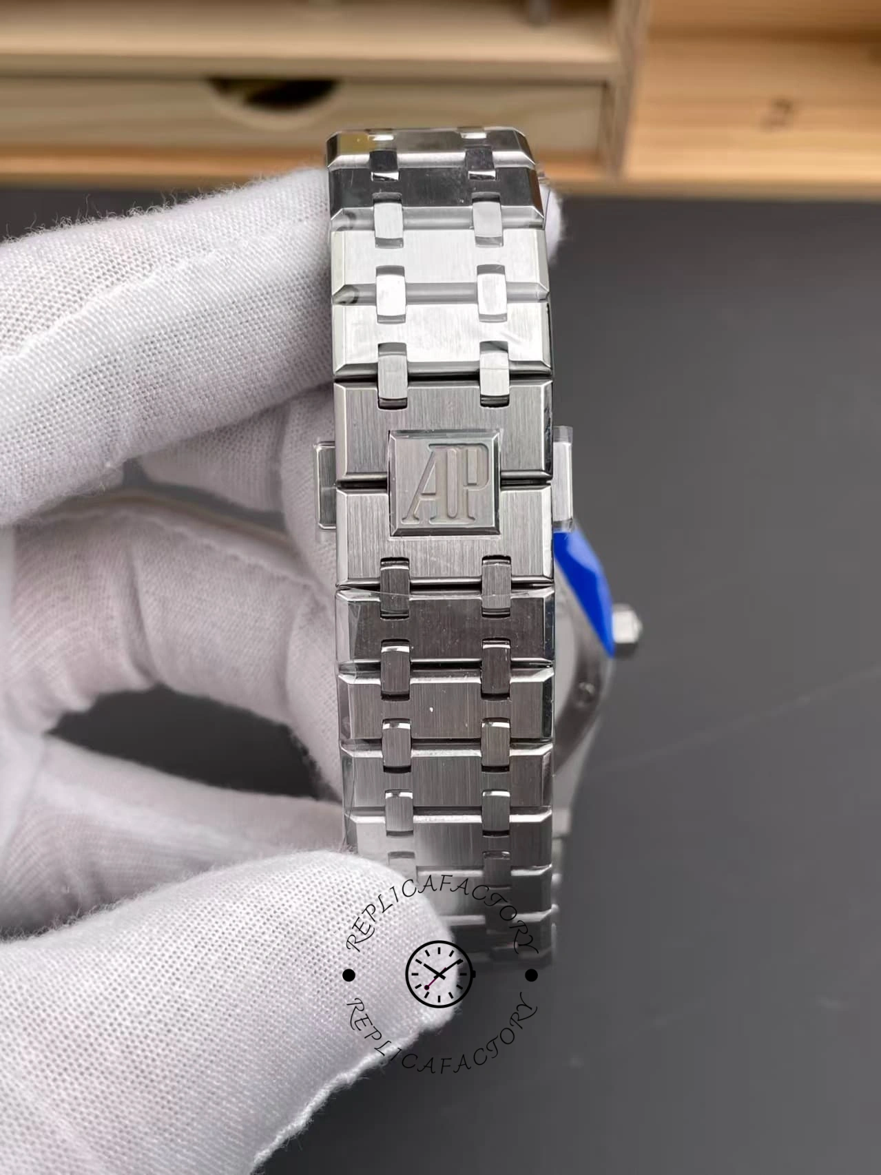 AP Royal Oak Perpetual Calendar 41 Blue Dial 26574ST.OO.1220ST.02 Replica