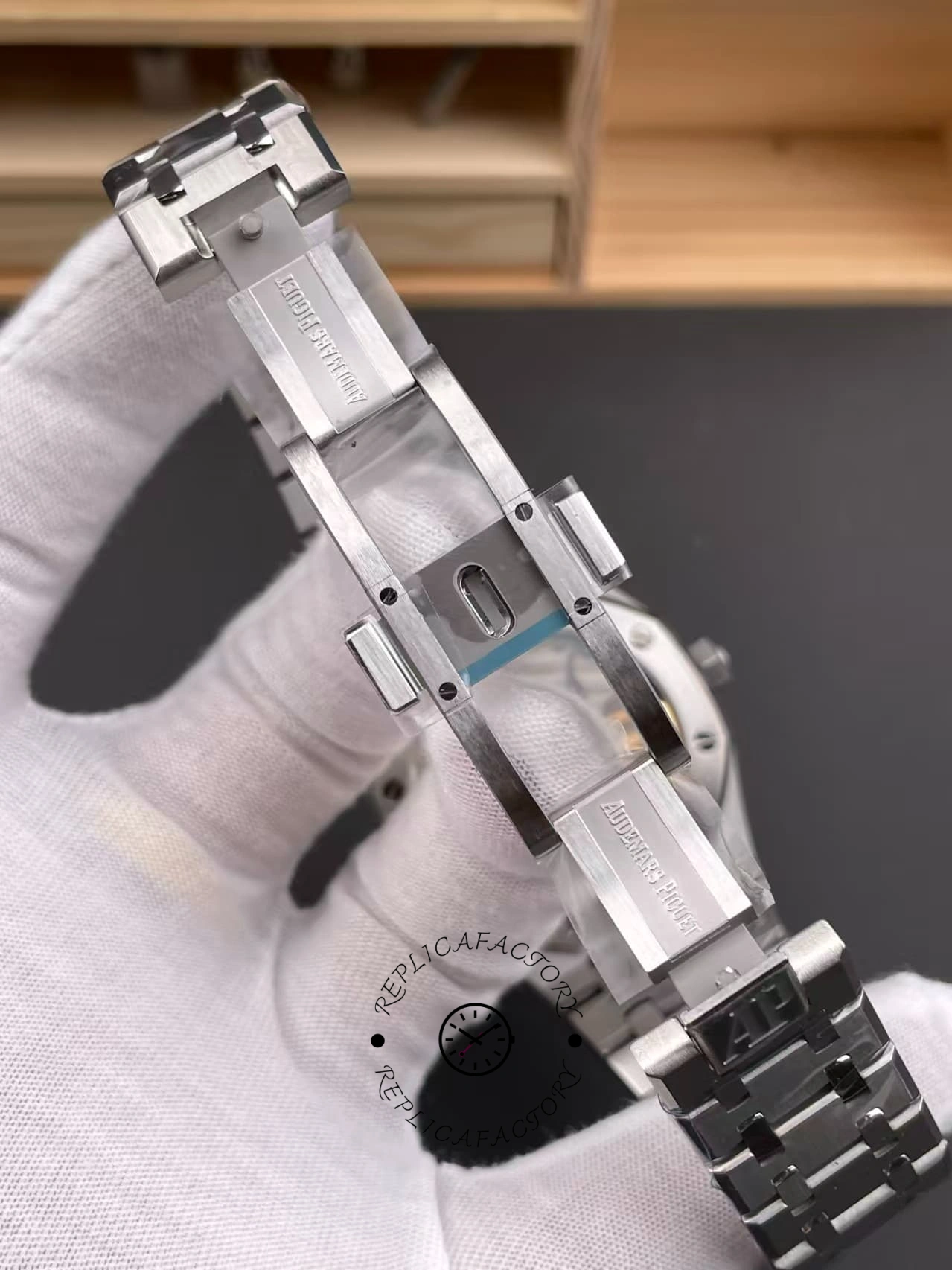 1:1 Clone AP Royal Oak 41 Gray Dial 15510ST.OO.1320ST.10 Automatic