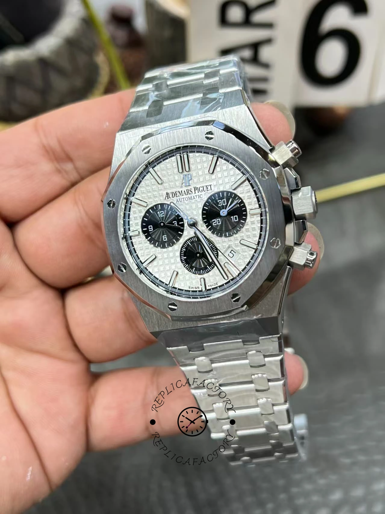 AP Royal Oak Replica Chronograph 41 26331ST.OO.1220ST.03 Stainless Steel Watch