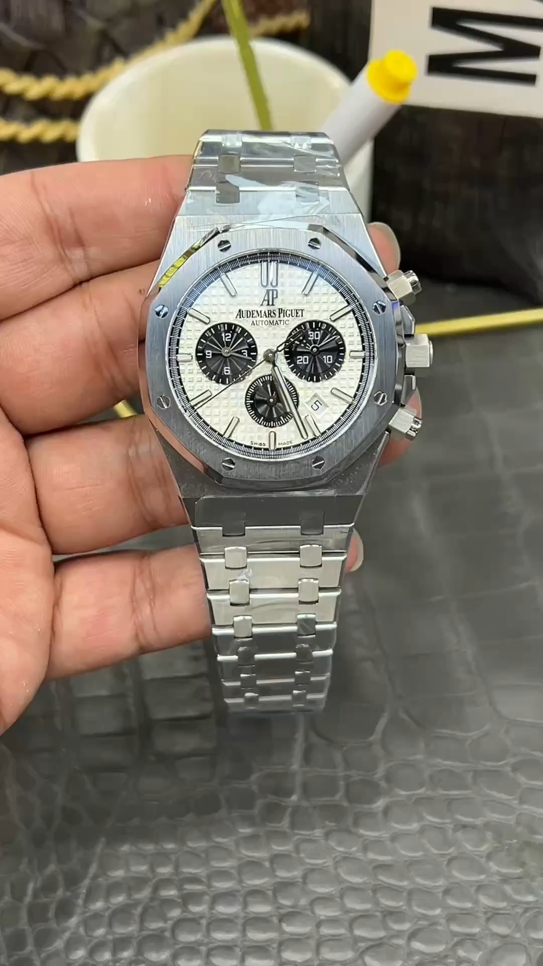 AP Royal Oak Replica Chronograph 41 26331ST.OO.1220ST.03 Stainless Steel Watch