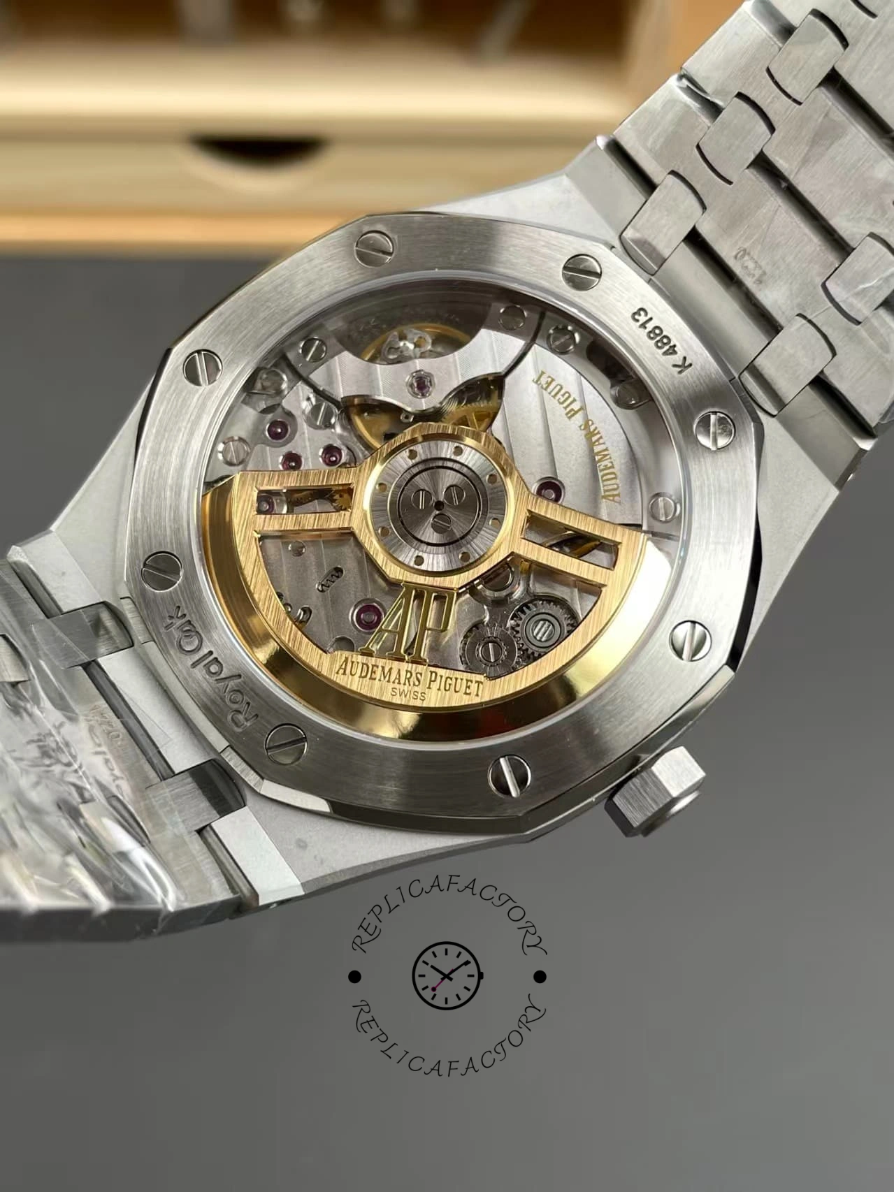 1:1 Clone AP Royal Oak 41 Gray Dial 15510ST.OO.1320ST.10 Automatic