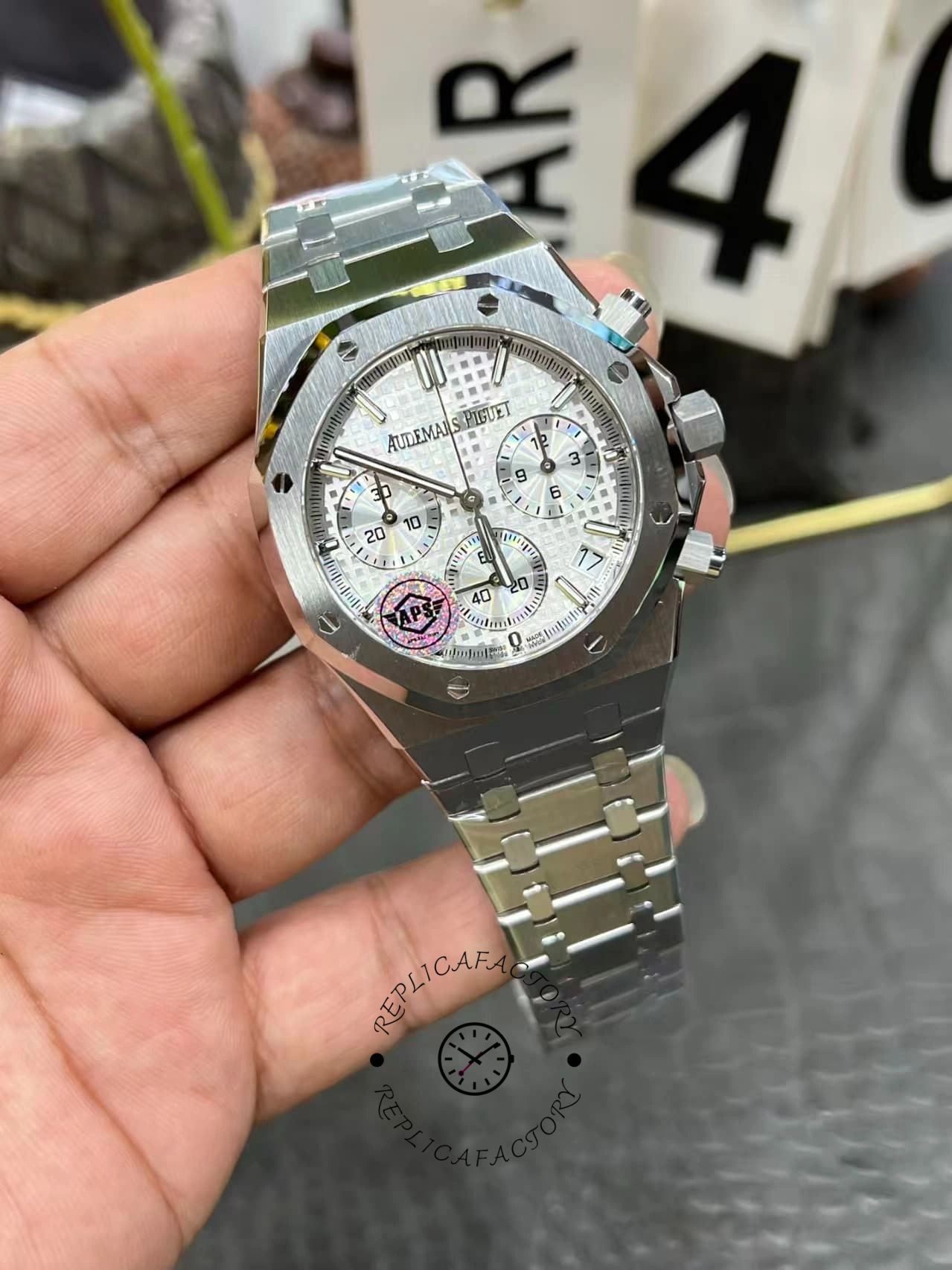 AP Royal Oak Chronograph 41 50th Anniversary 26240ST.OO.1320ST.03 Replica