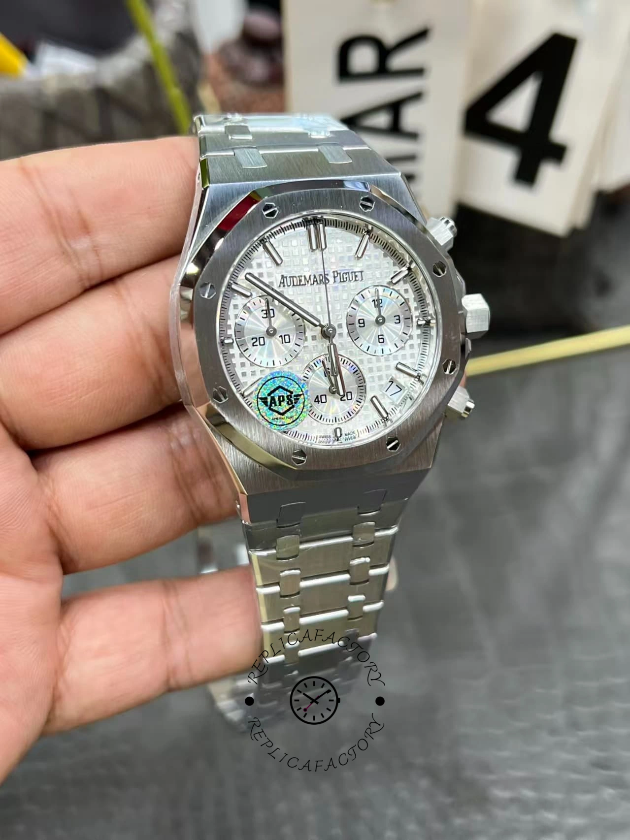 AP Royal Oak Chronograph 41 50th Anniversary 26240ST.OO.1320ST.03 Replica
