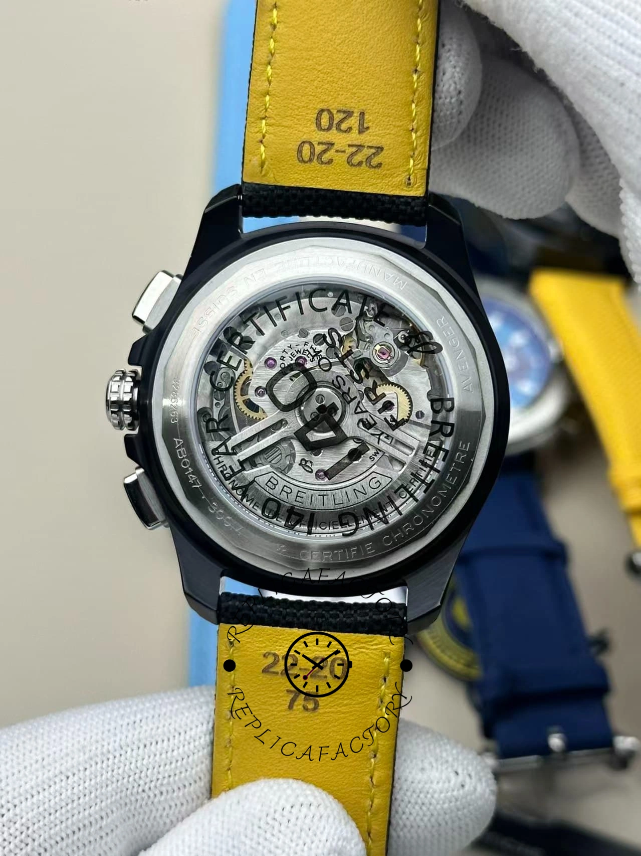 Breitling Avenger B01 Chronograph SB01473A1B1X1 44mm Black Dial Replica