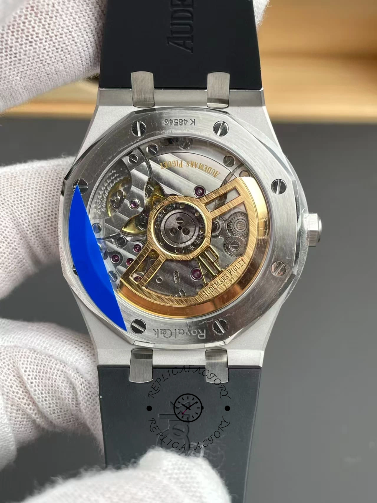 AP Royal Oak 41 Black Rubber 15500ST.OO.1220ST.03 Replica Automatic