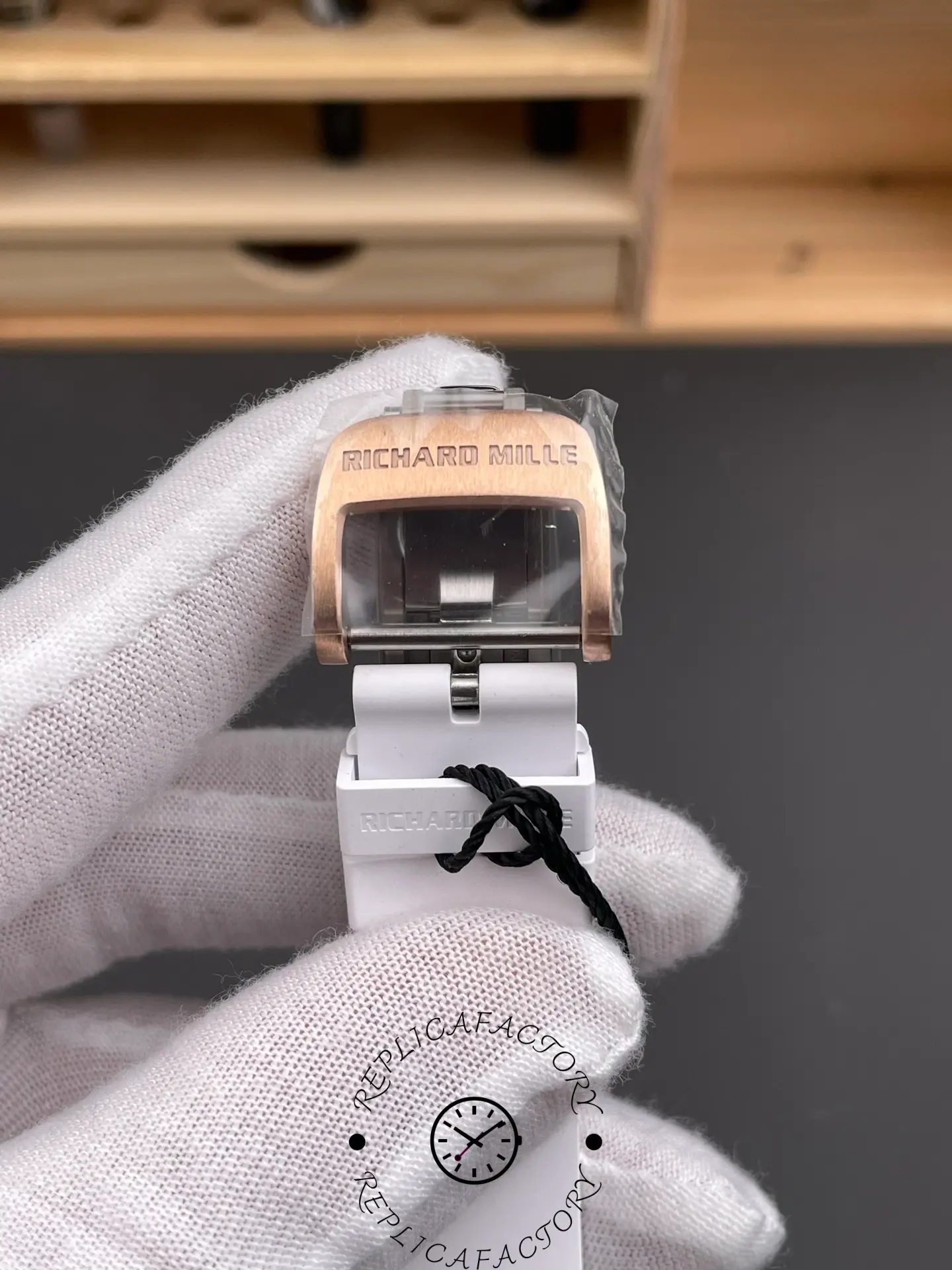 1:1 Clone Richard Mille RM 07 RM07-01 White Gold Skeletonized