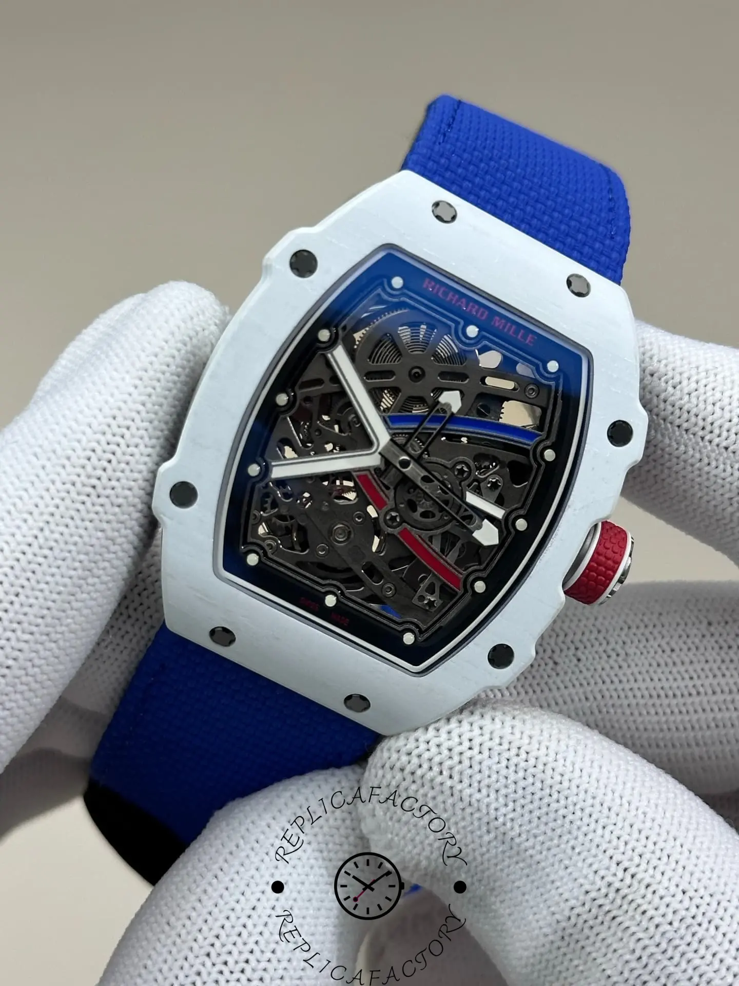 1:1 Clone Richard Mille RM 67-02 Alexis Pinturault Quartz TPT