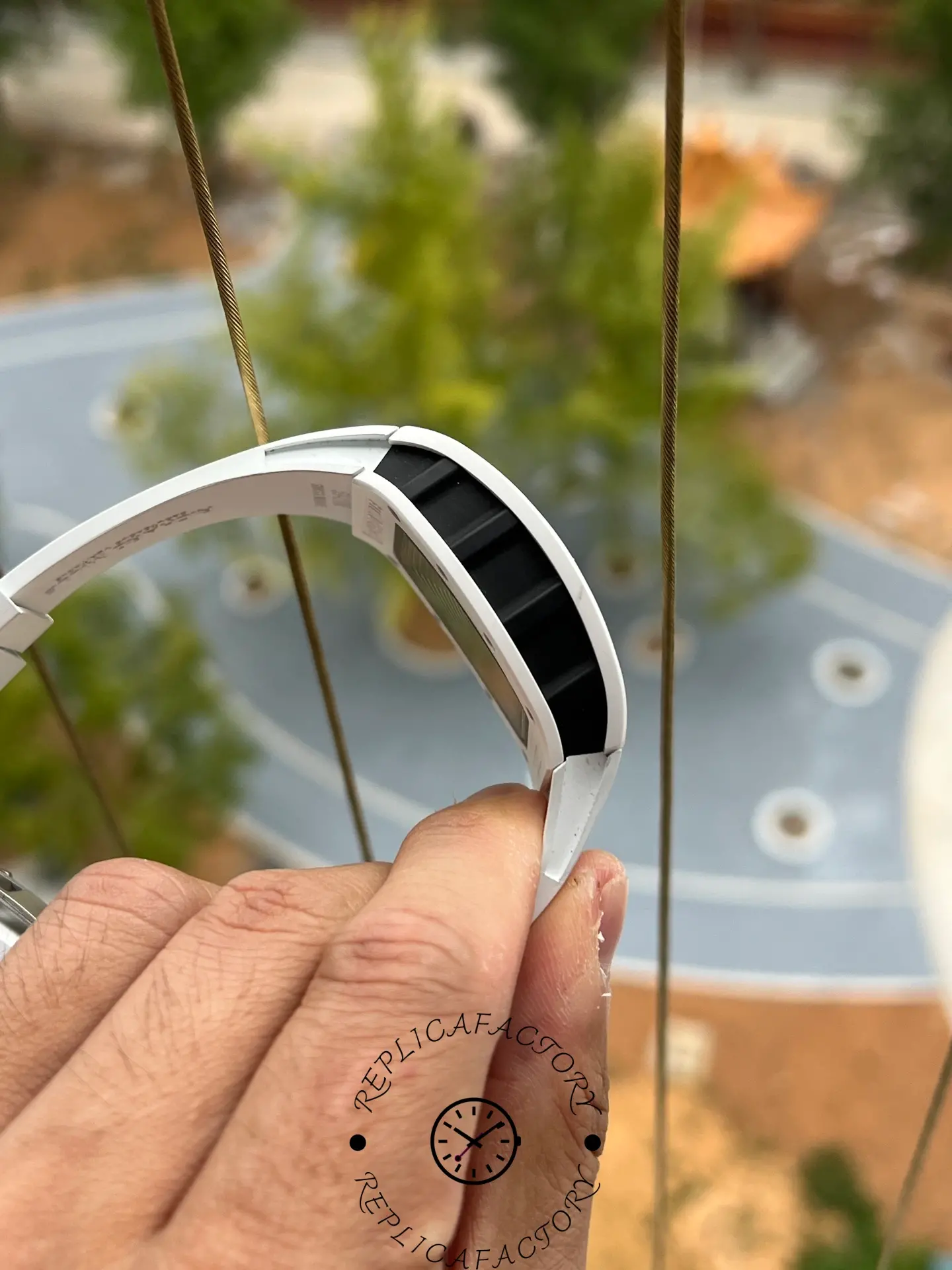 1:1 Clone Richard Mille RM61 01 White Ceramic