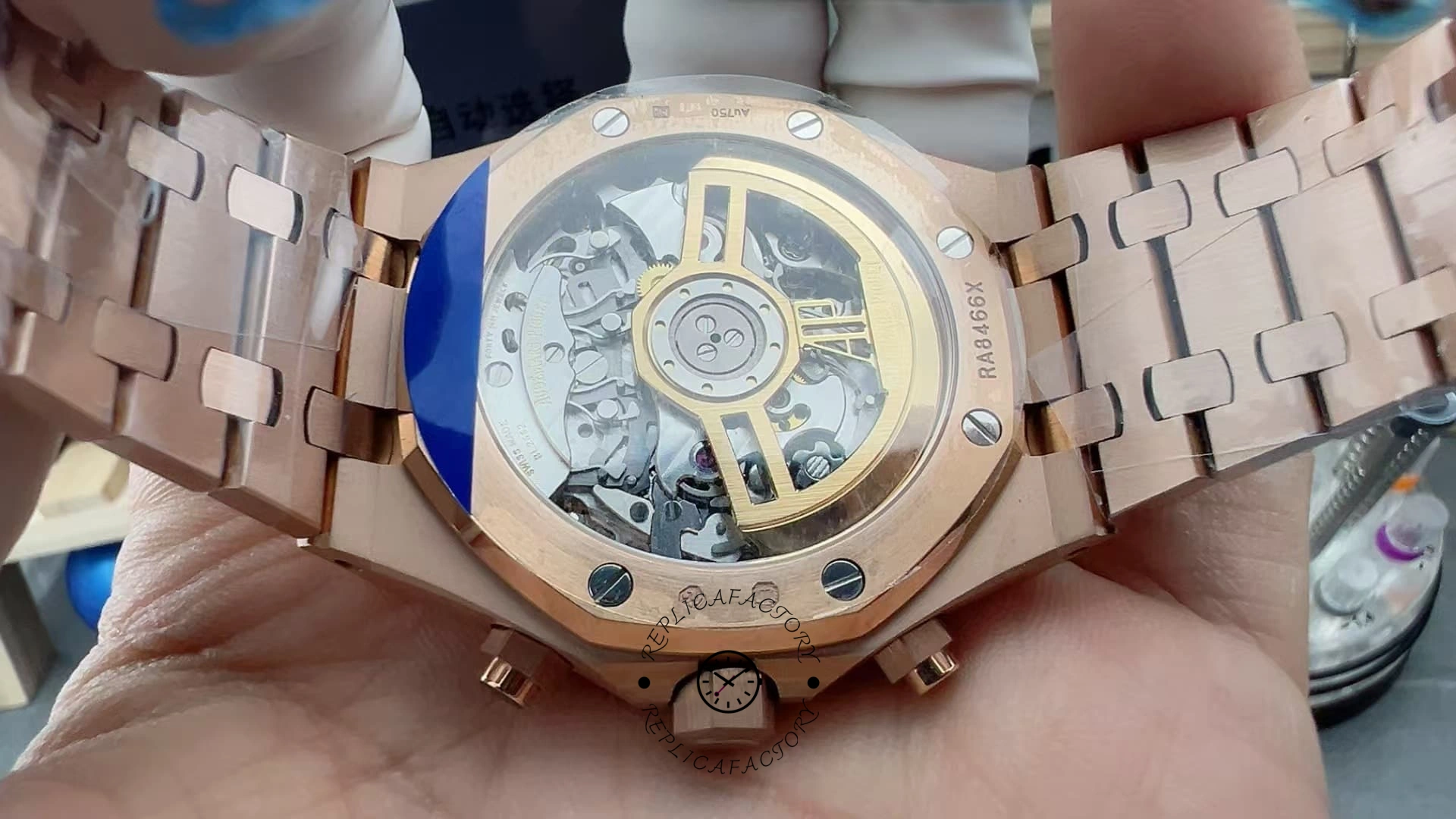 AP Royal Oak 26239OR.GG.1224OR.01 Chronograph 41 Replica Frosted Rose Gold