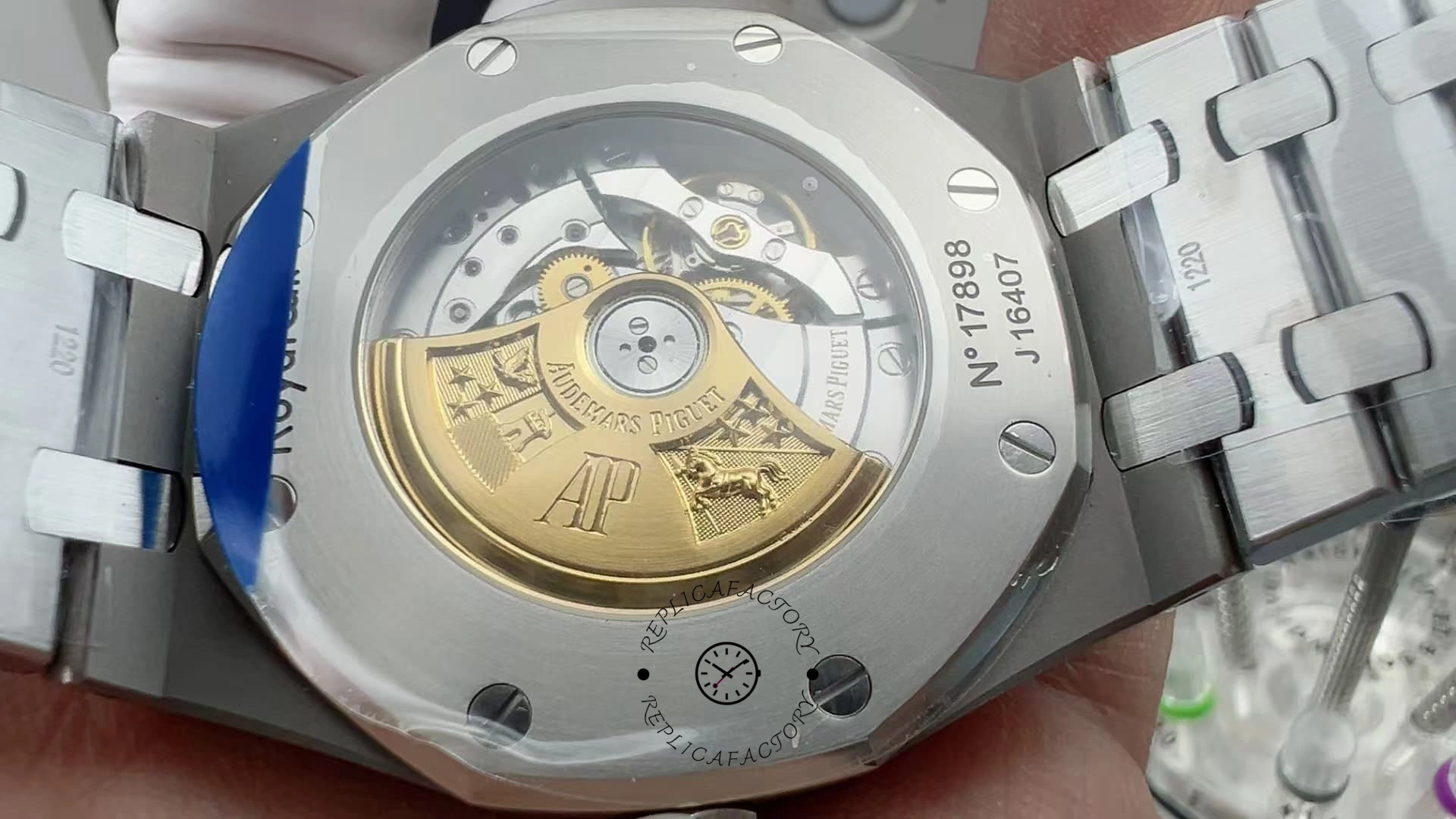 AP Royal Oak Replica Automatic 41 15400ST.OO.1220ST.04 Gray Dial