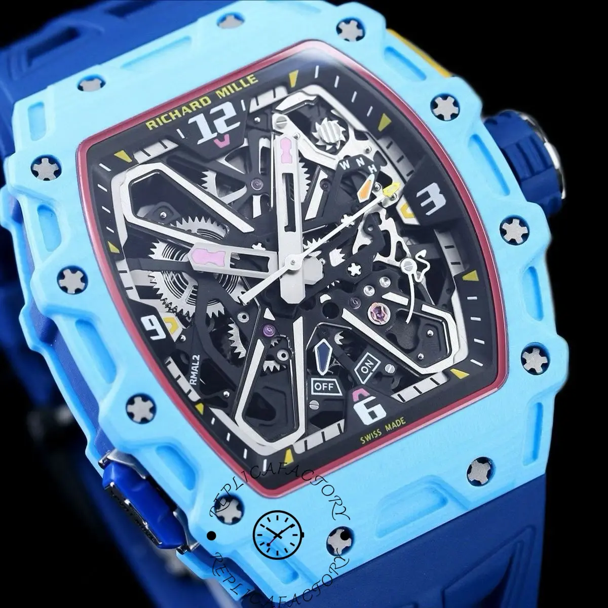 Richard Mille Automatic Winding Rafael Nadal Pastel RM 35-03