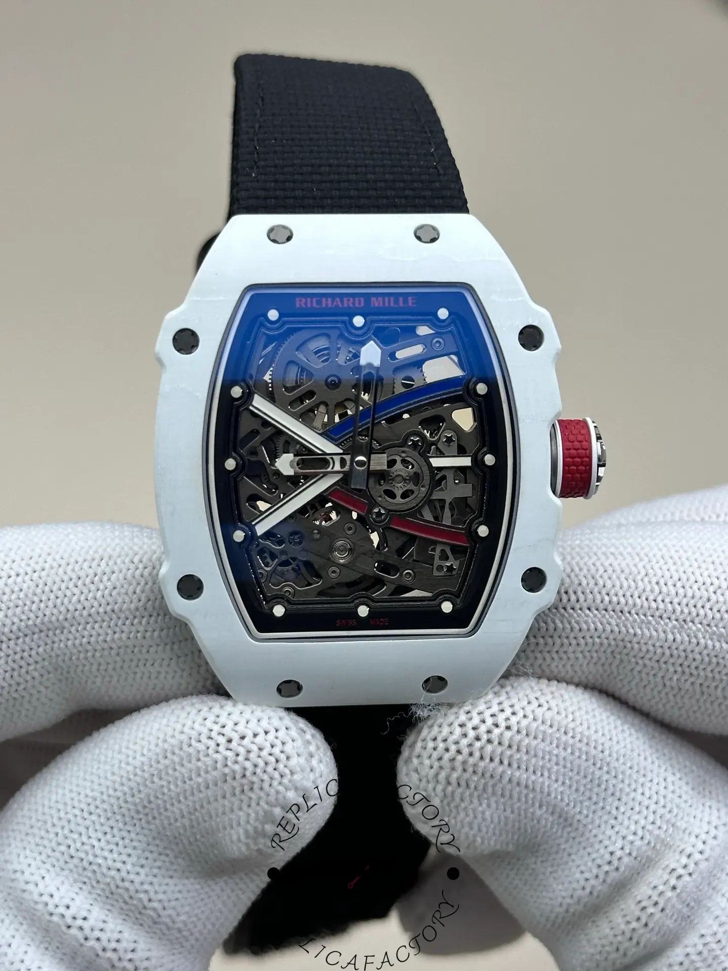 1:1 Clone Richard Mille RM 67-02 Alexis Pinturault Quartz TPT