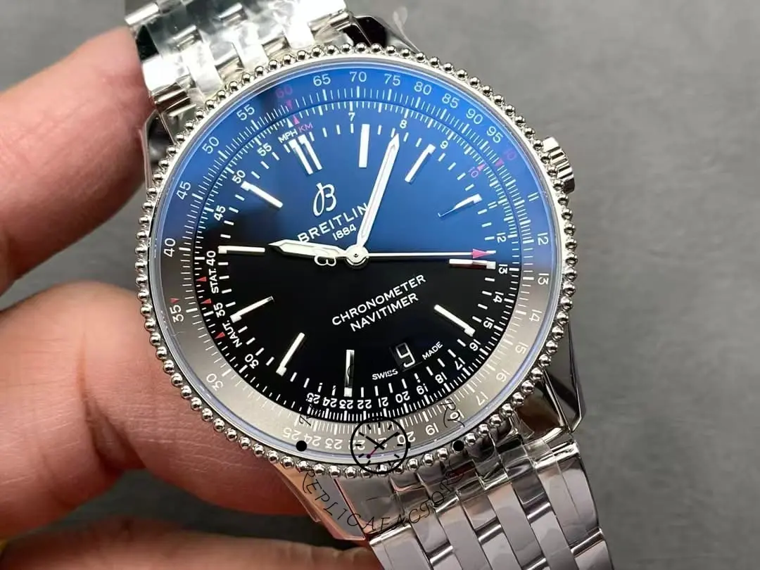 Breitling Navitimer 1:1 Clone Automatic 38 Men's Watch A17325241B1A1 Stainless Steel