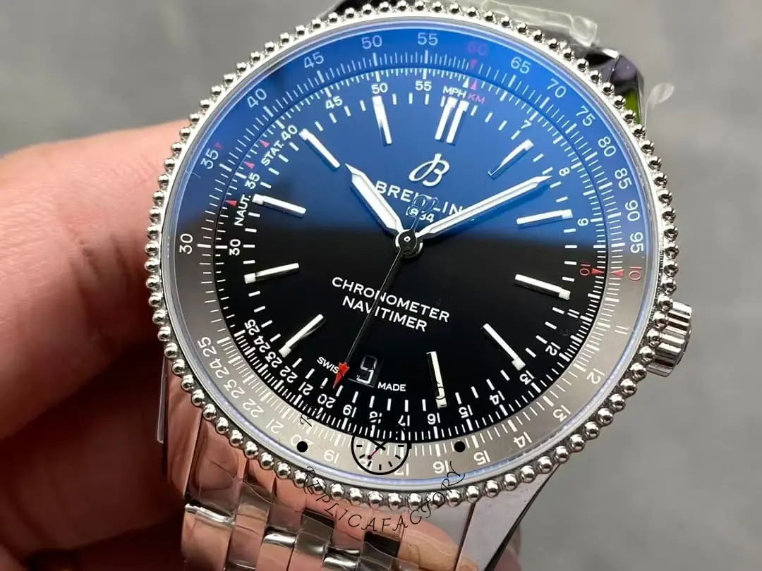 Breitling Navitimer 1:1 Clone Automatic 38 Men's Watch A17325241B1A1 Stainless Steel