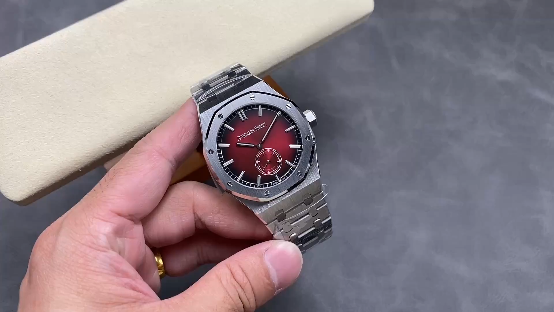 AP Royal Oak 26591IP.OO.1252IP.01 Repeater Supersonnerie Red Dial 42mm 1:1 Clone