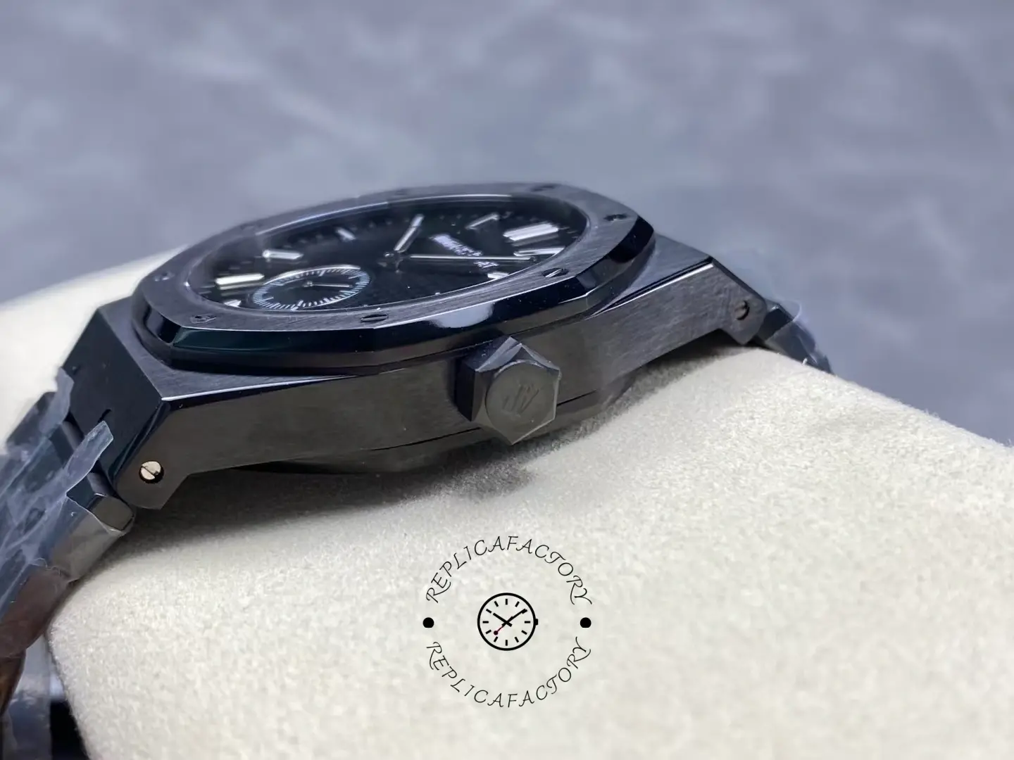 Replica AP Royal Oak 26591CE.OO.D002CA.01 Repeater Supersonnerie Ceramic Strap