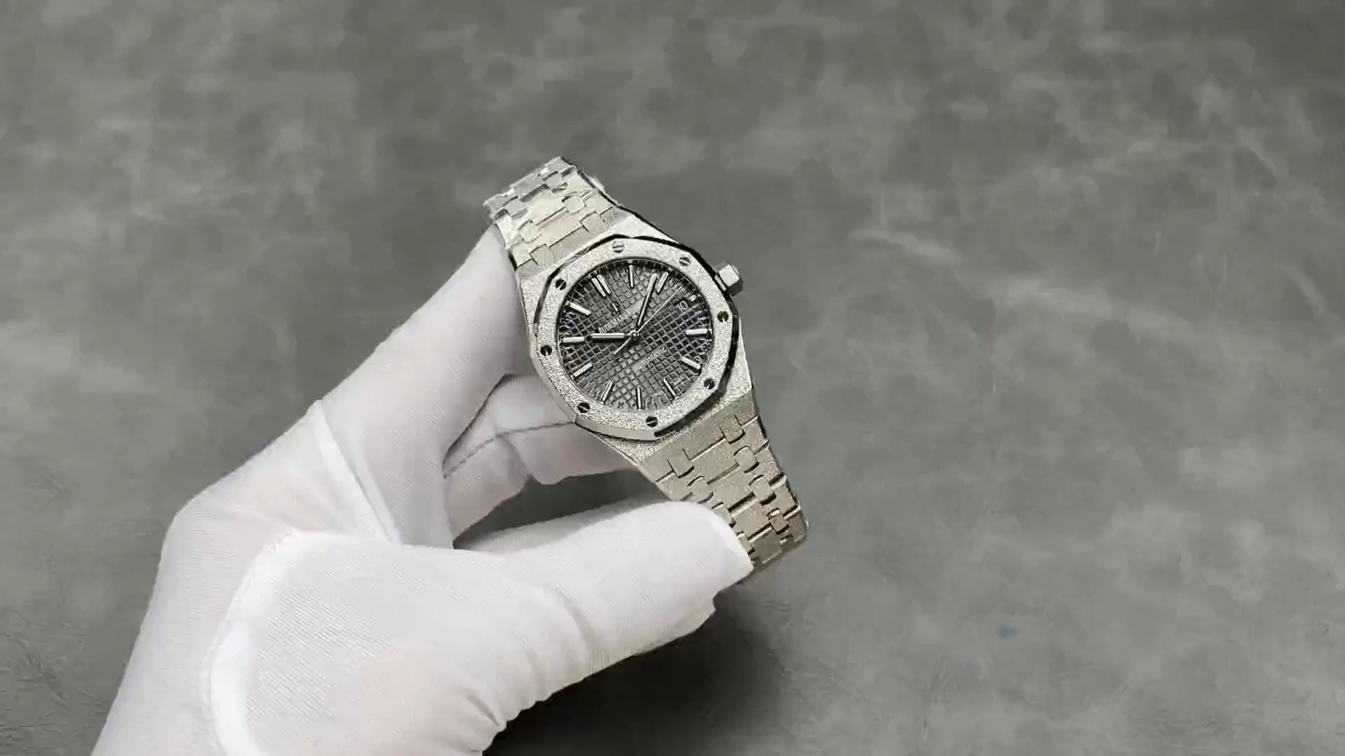 AP Royal Oak 37 Replica 15454BC.GG.1259BC.03 Gray Dial