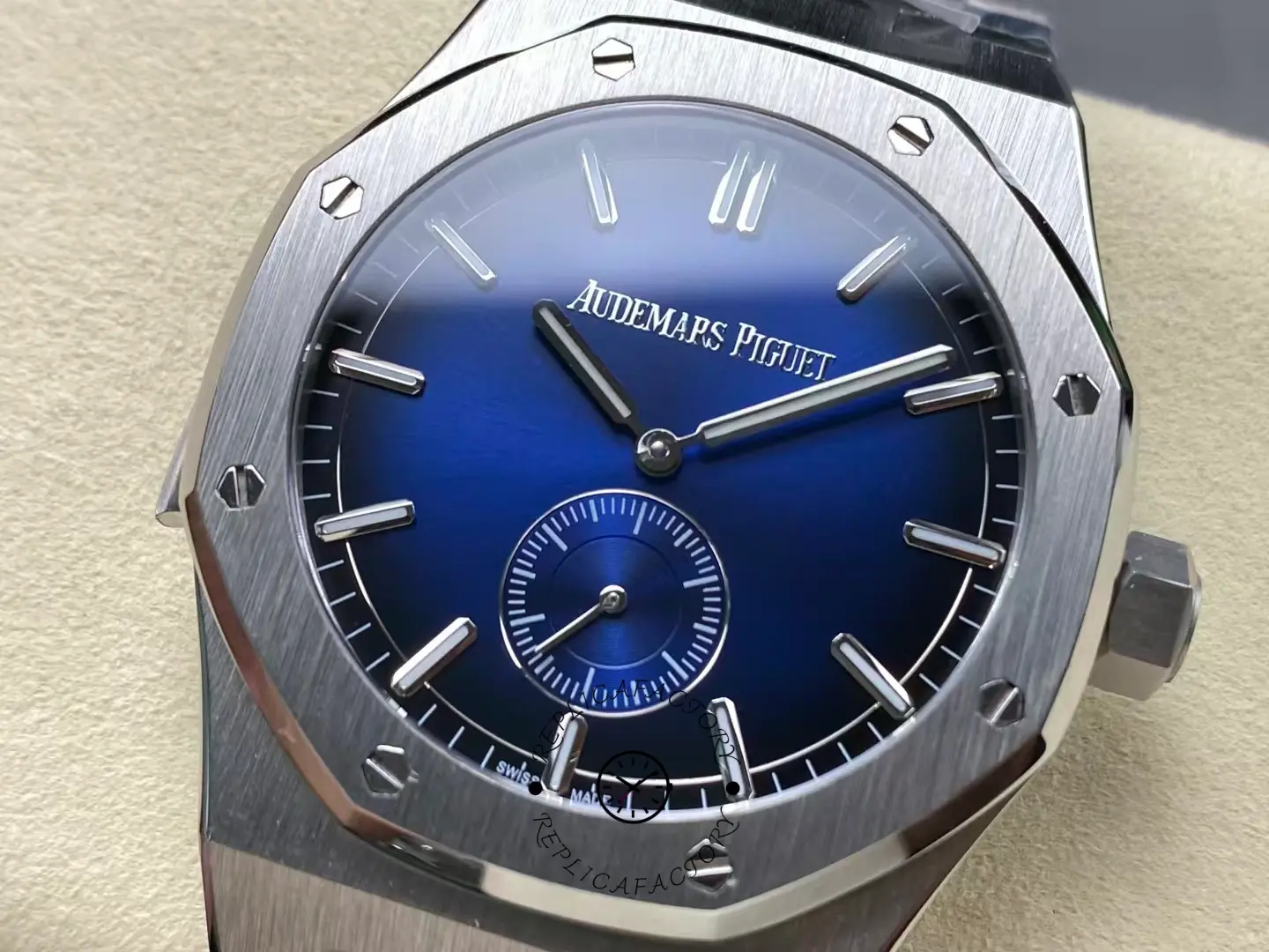 AP Royal Oak Manual 1:1 Clone 26591IP.OO.1252IP.01 Blue Dial
