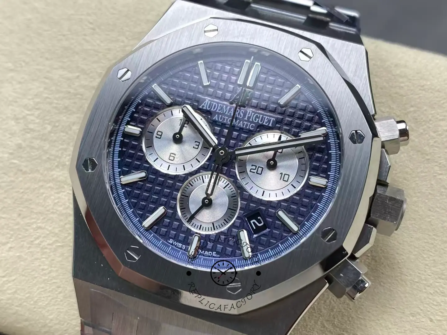 AP Royal Oak Chronograph 41 Blue Dial 26331ST.OO.1220ST.01 Replica