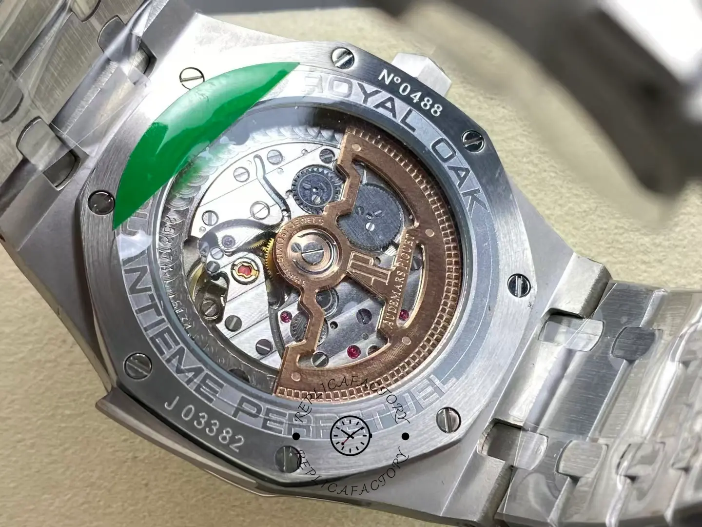 AP Royal Oak Manual 1:1 Clone 26591IP.OO.1252IP.01 Blue Dial