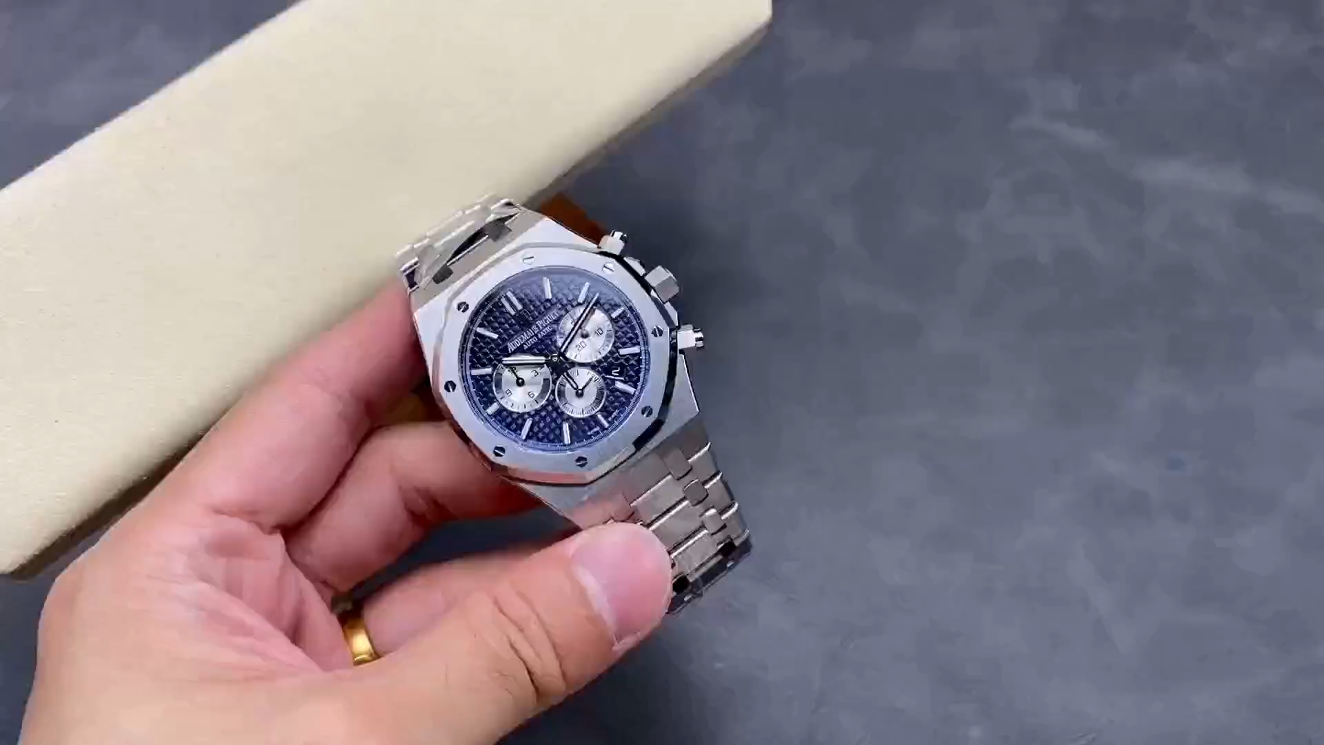 AP Royal Oak Chronograph 41 Blue Dial 26331ST.OO.1220ST.01 Replica
