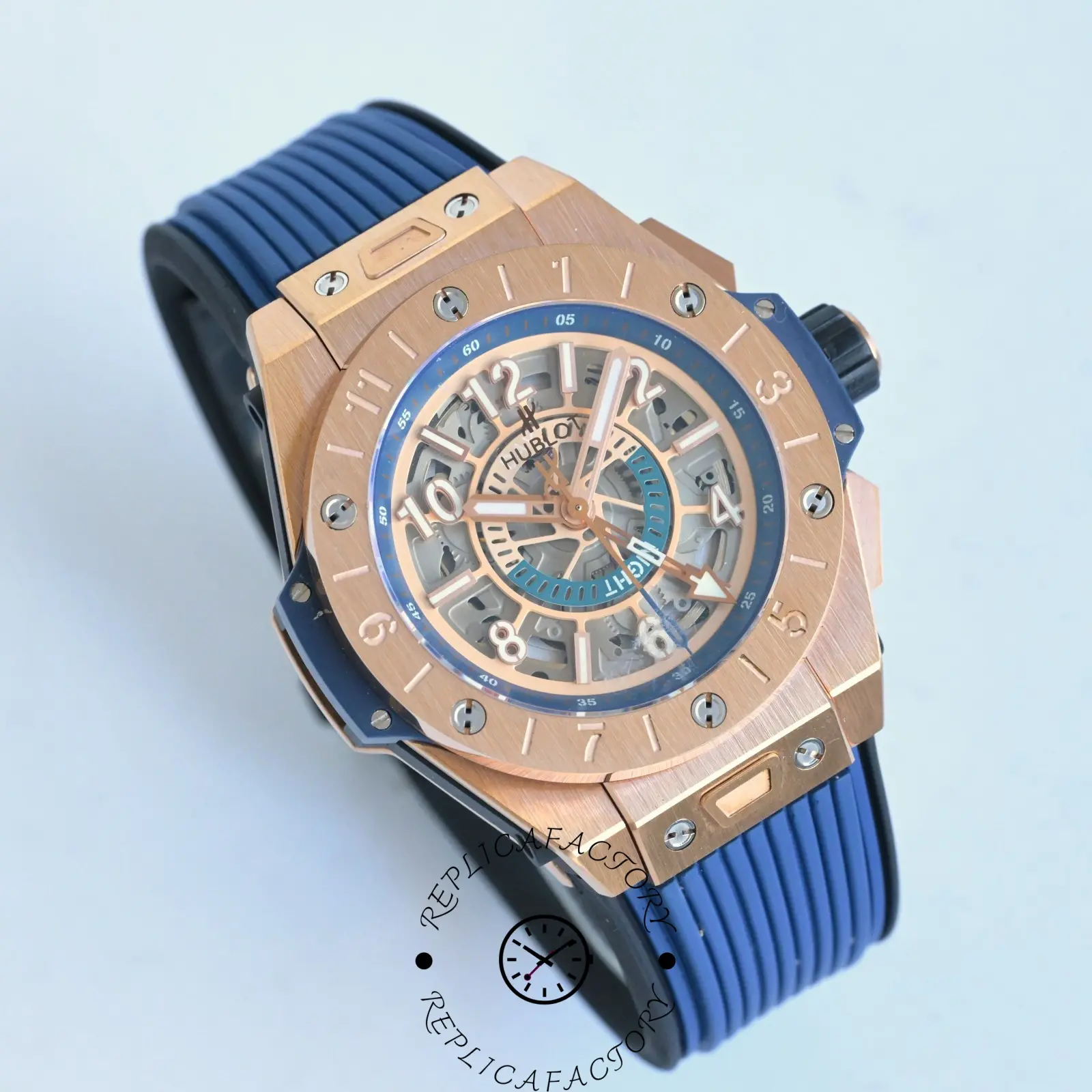 1:1 Clone Hublot Big Bang 471.OX.7128.RX Unico Skeleton Watch