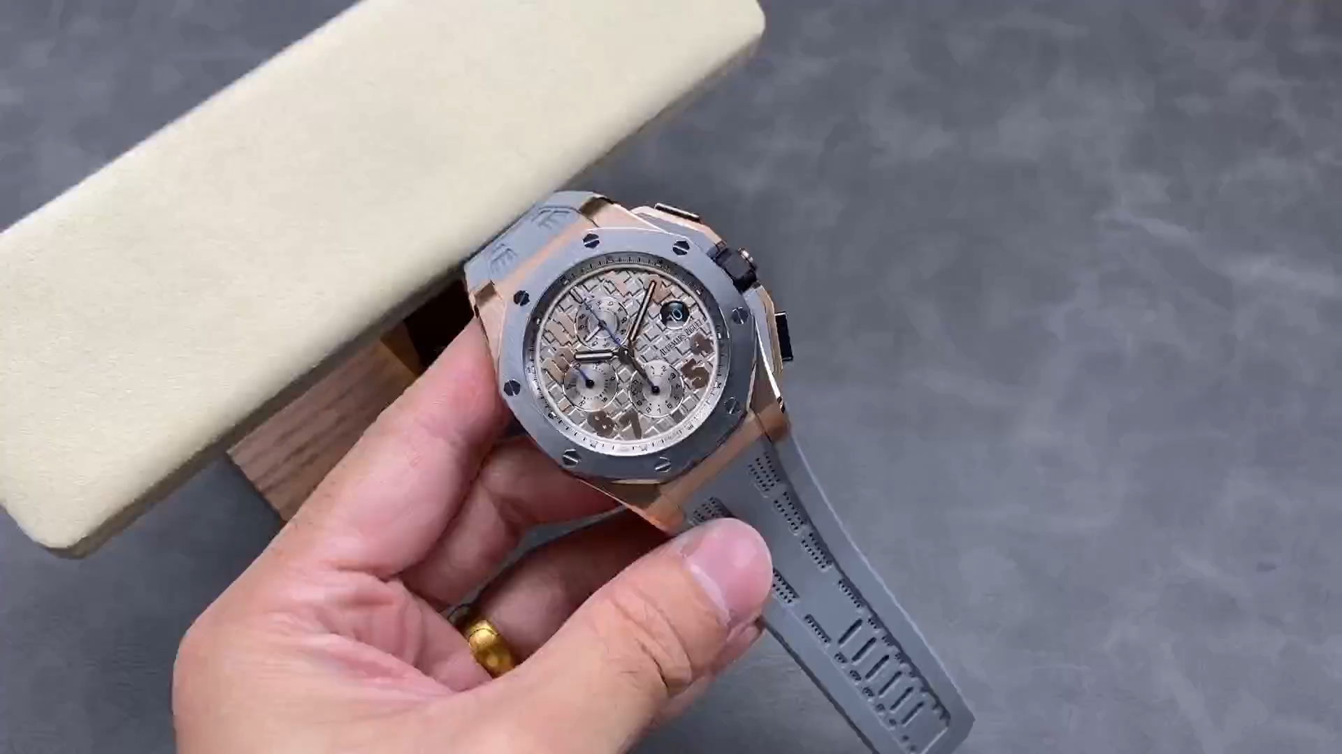 AP Royal Oak Offshore 26210OI.OO.A109CR.01 Chronograph 44 Titanium Bezel 1:1 Clone