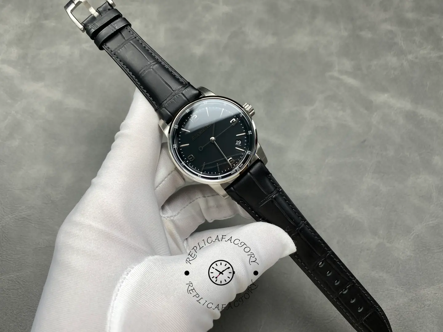 AP 15210BC.OO.A002CR.01 Code 11:59 Automatic Black Dial 1:1 Clone