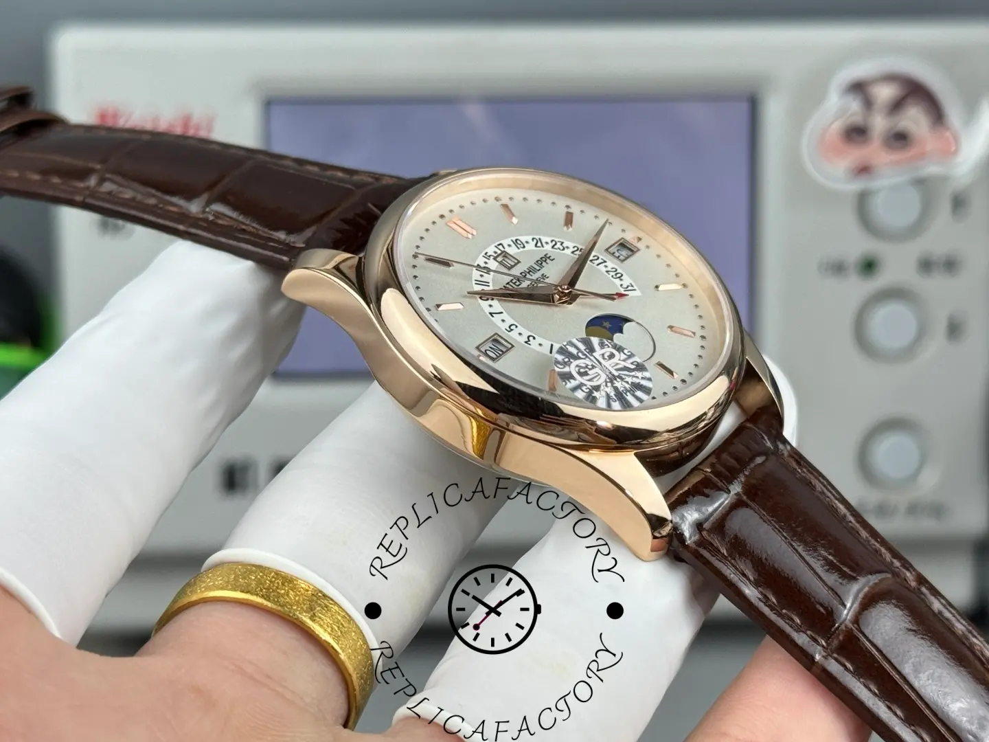 Replica Patek Philippe 5496R-001 Complications Rose Gold Watch