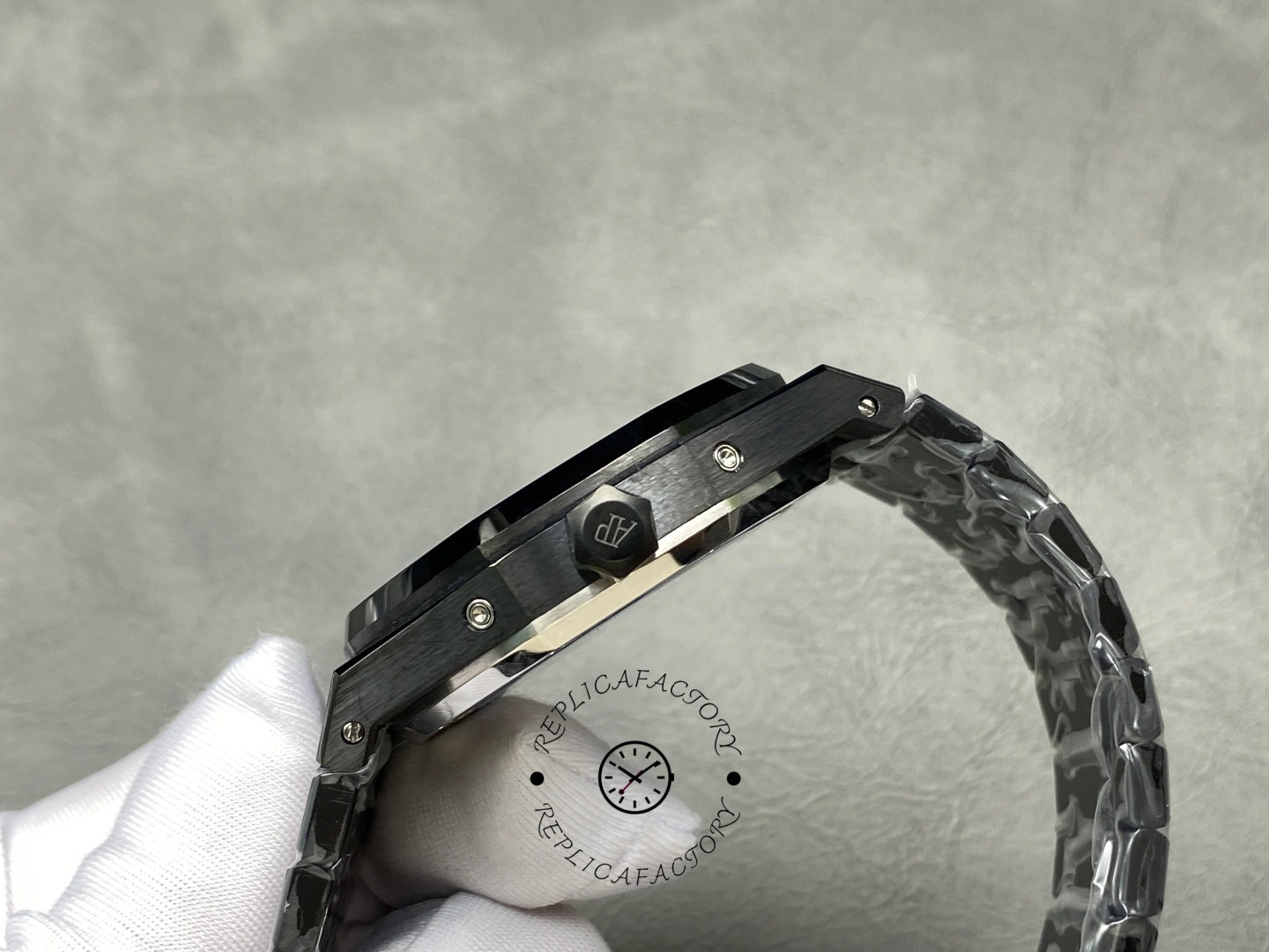 AP Royal Oak Perpetual Calendar 1:1 Clone 26579CE.OO.1225CE.01 Black Ceramic