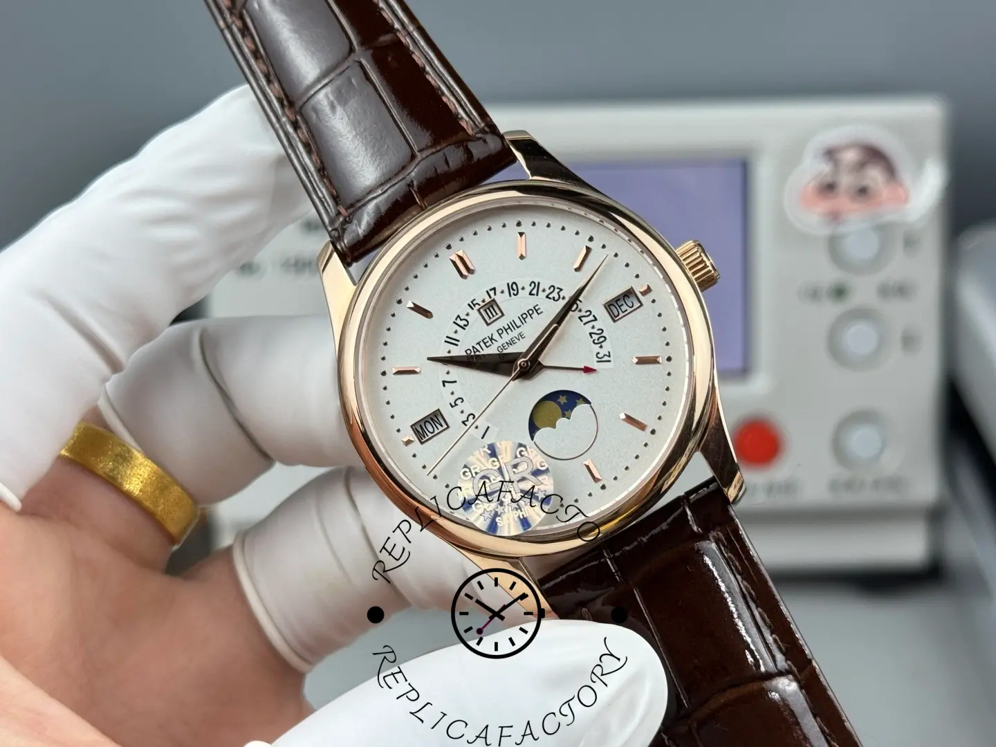 Replica Patek Philippe 5496R-001 Complications Rose Gold Watch