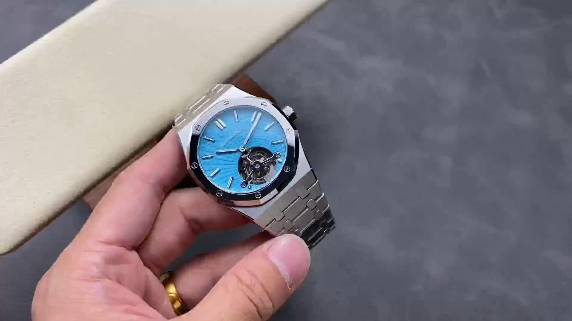 AP Royal Oak 26530PT.OO.1220PT.01 Flying Tourbillon 1:1 Clone 41 Platinum