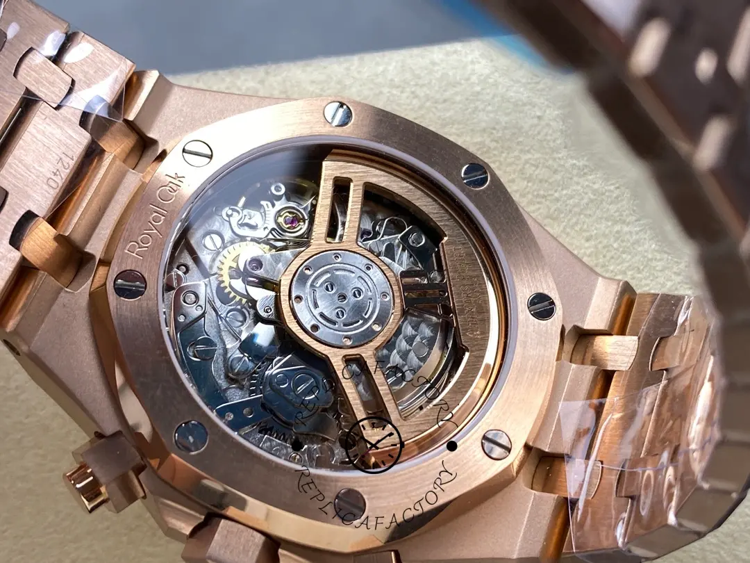 AP Royal Oak Chronograph Rose Gold 26331OR.OO.1220OR.01 Replica 41 Luxury Watch