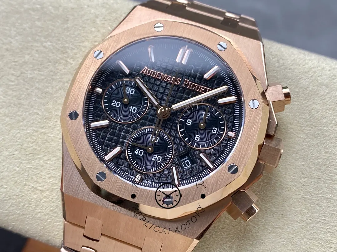 1:1 Clone AP 26240OR.OO.1320OR.02 Royal Oak 41 50th Anniversary Black Dial