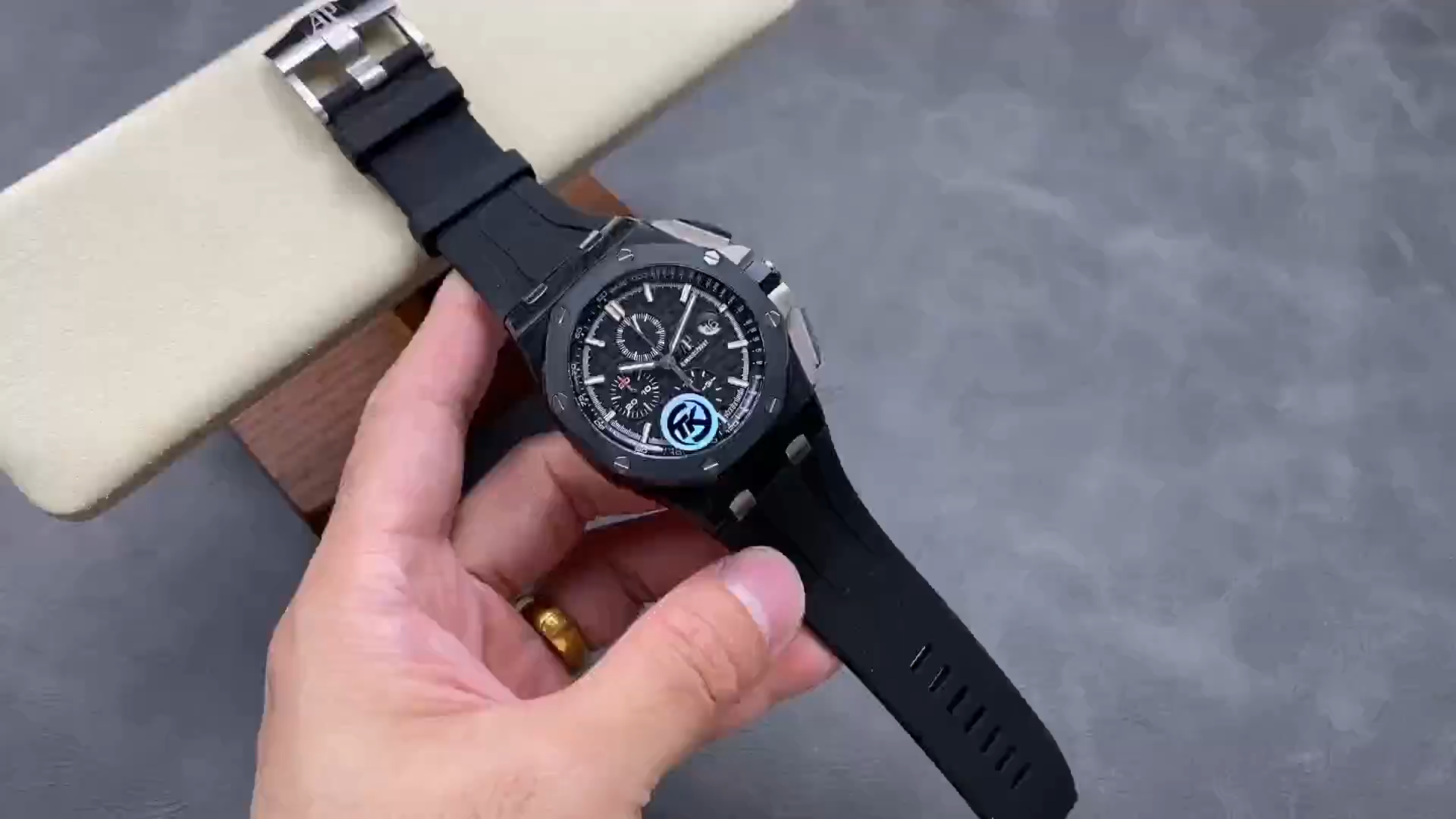 AP Royal Oak Offshore 26400AU.OO.A002CA.01 Chronograph 1:1 Clone Black Ceramic