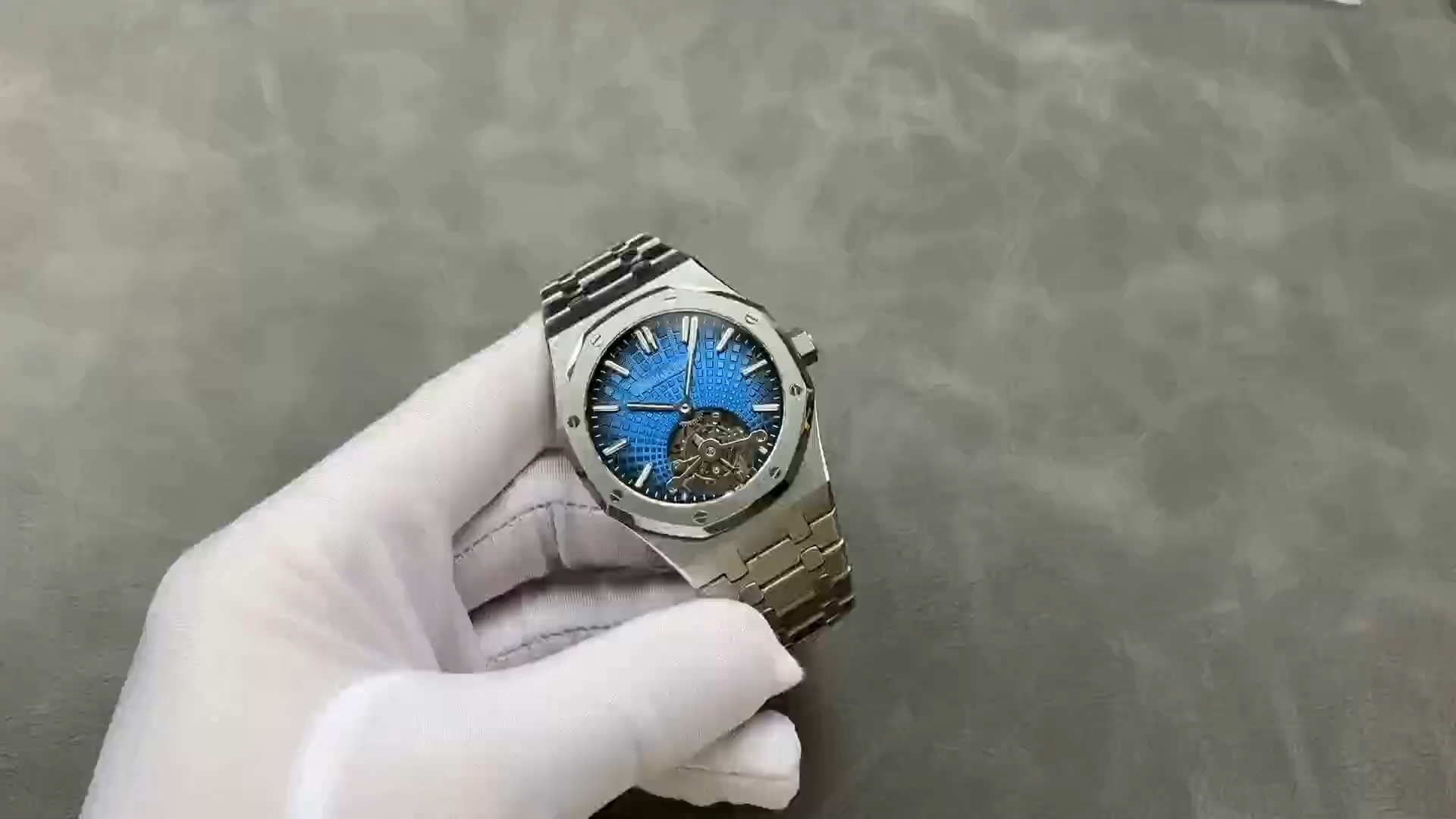 AP Royal Oak Flying Tourbillon 41 26530ST.OO.1220ST.01 1:1 Clone Automatic Watch