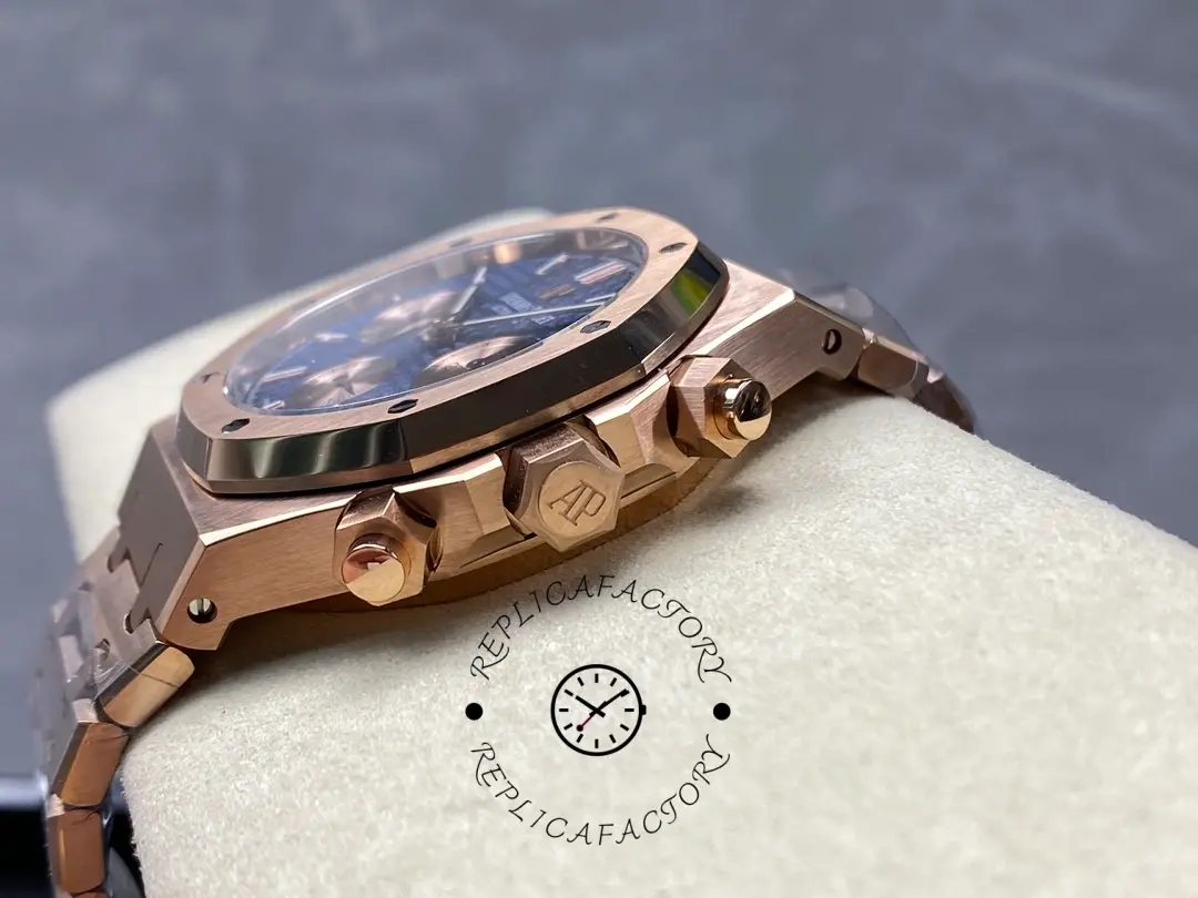 AP Royal Oak Chronograph Rose Gold 26331OR.OO.1220OR.01 Replica 41 Luxury Watch