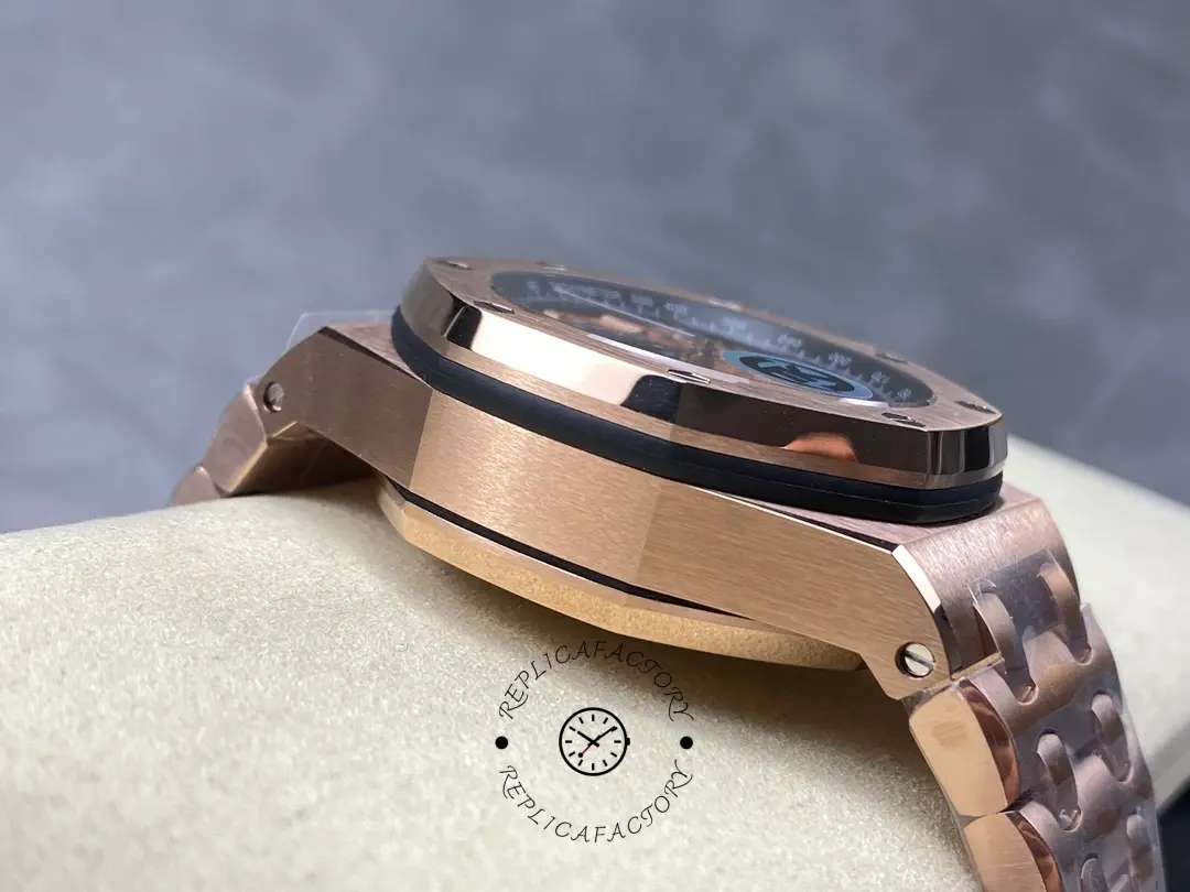 1:1 Clone AP Royal Oak Offshore 26470OR.OO.1000OR.01 Chronograph Rose Gold 42mm
