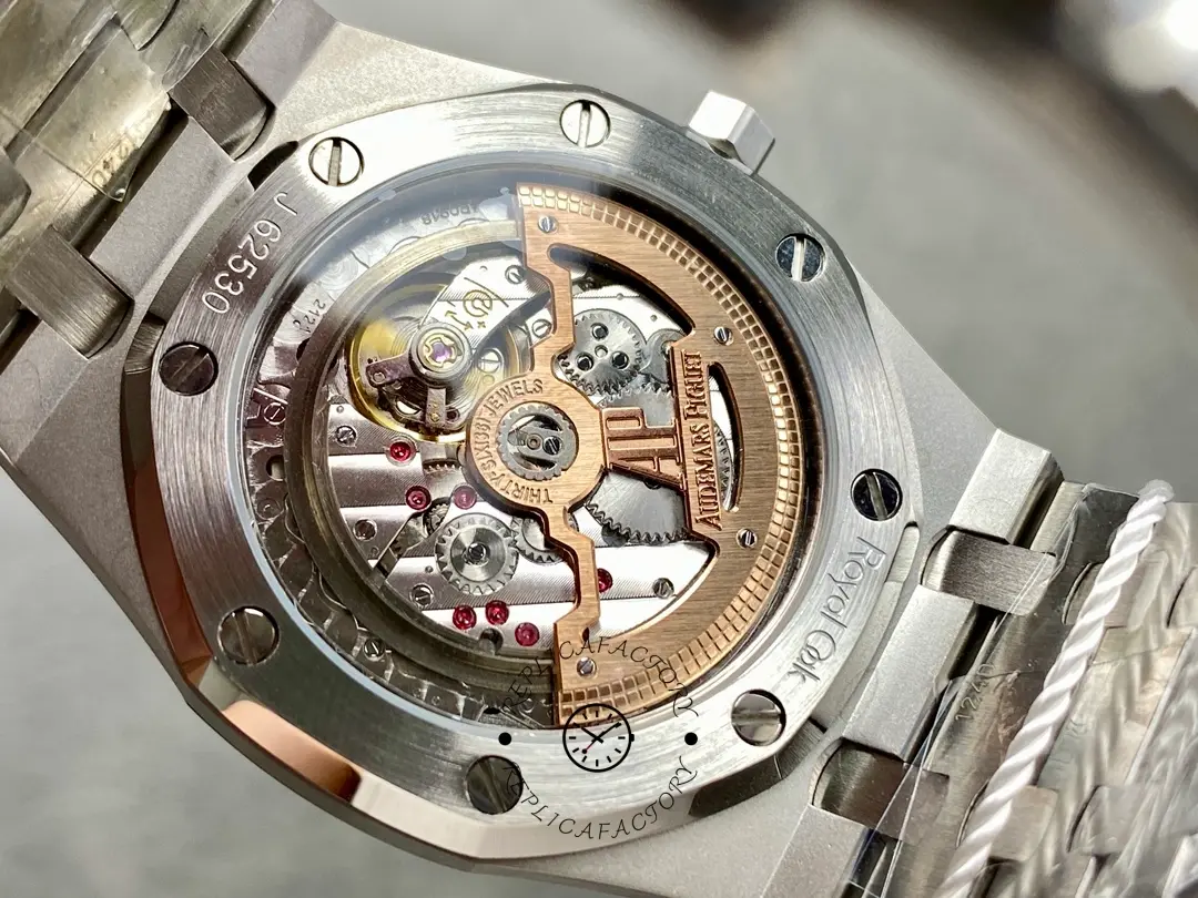 AP Royal Oak Jumbo Extra-Thin 39 Salmon Dial 15202BC.OO.1240BC.01 1:1 Clone