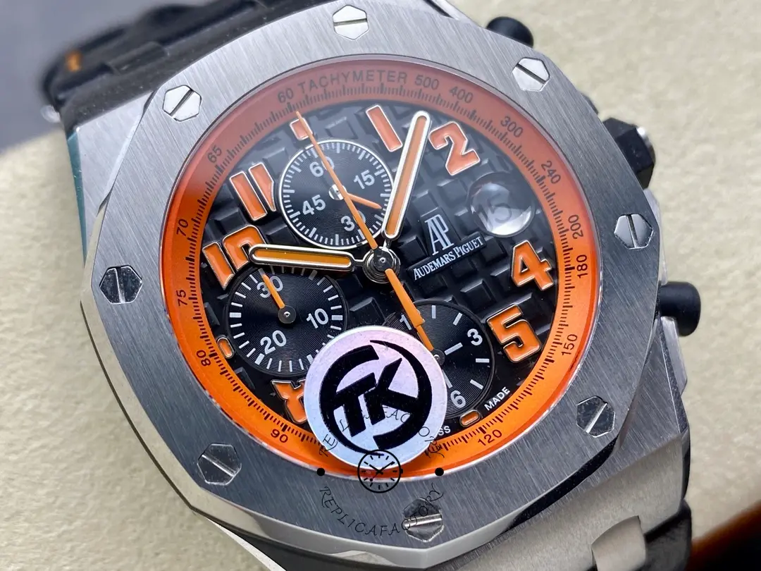 AP Royal Oak Offshore Replica 26170ST.OO.D101CR.01 Chronograph Volcano Black Dial