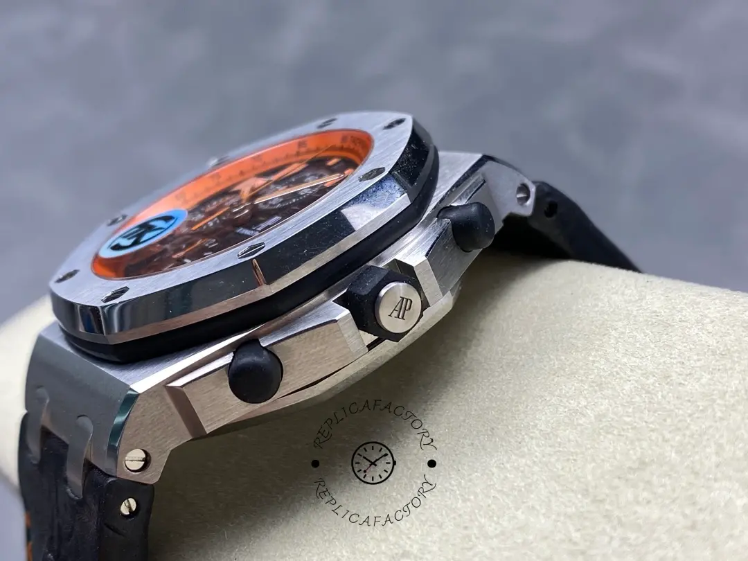 AP Royal Oak Offshore Replica 26170ST.OO.D101CR.01 Chronograph Volcano Black Dial