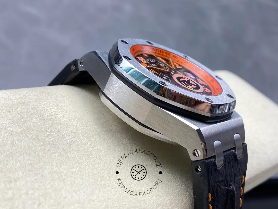 AP Royal Oak Offshore Replica 26170ST.OO.D101CR.01 Chronograph Volcano Black Dial